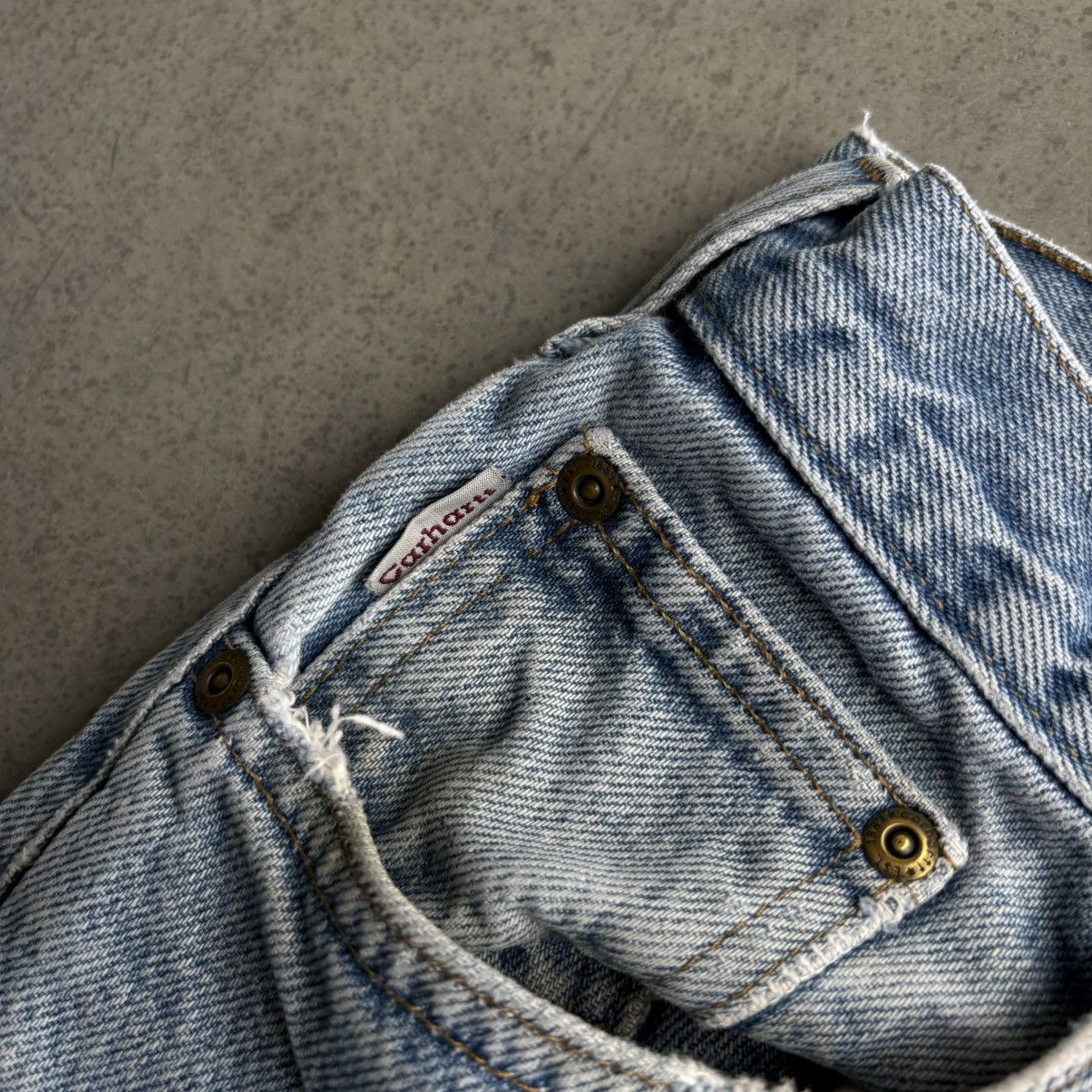 Carhartt Vintages 38x32 Baggy Carhartt Blue Jeans Workwear Carpenter Size US 38 / EU 54 - 3 Thumbnail