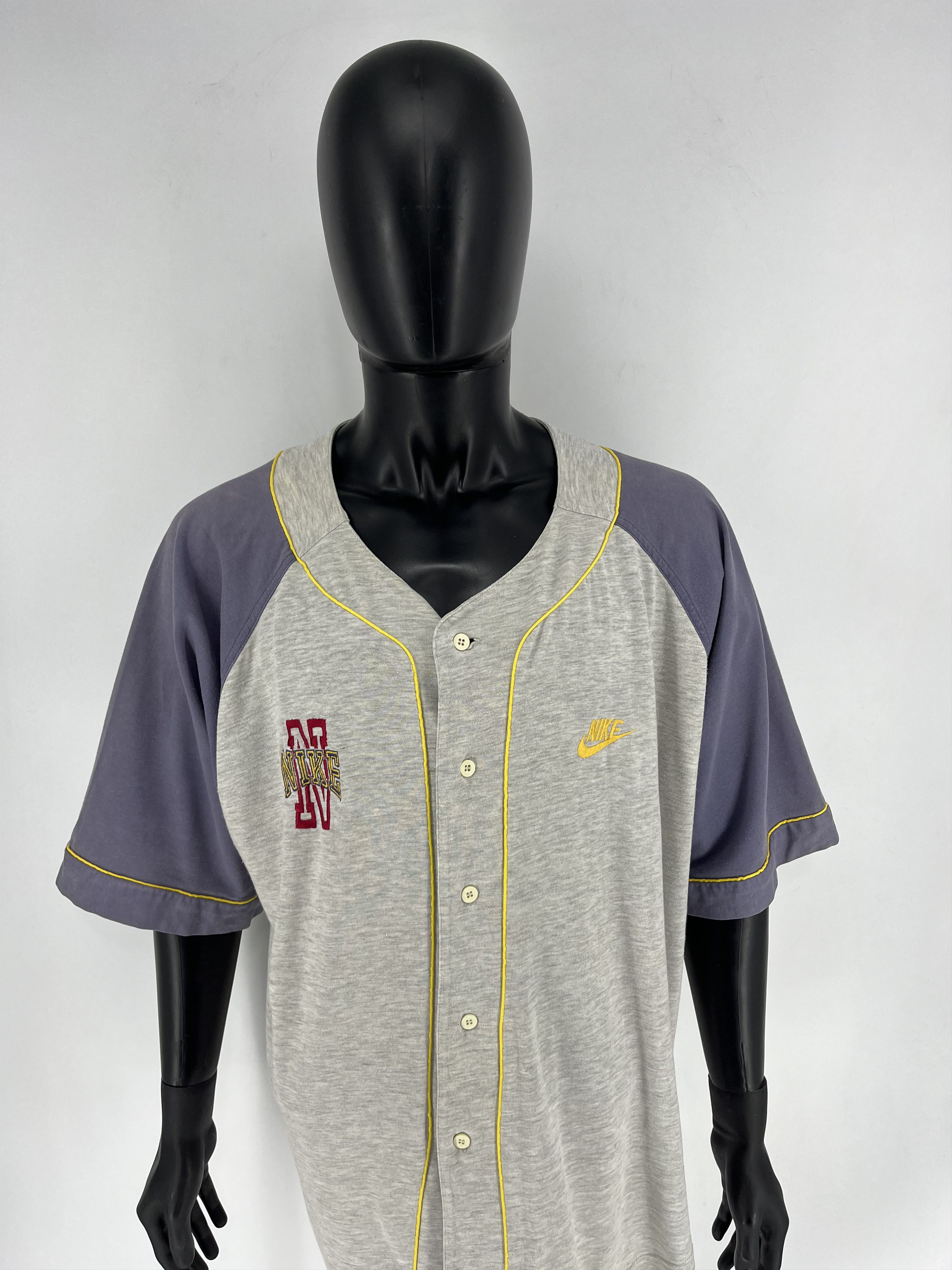Nike Vintage Y2K Nike 90s Baseball Jersey Size US XXL / EU 58 / 5 - 10 Thumbnail