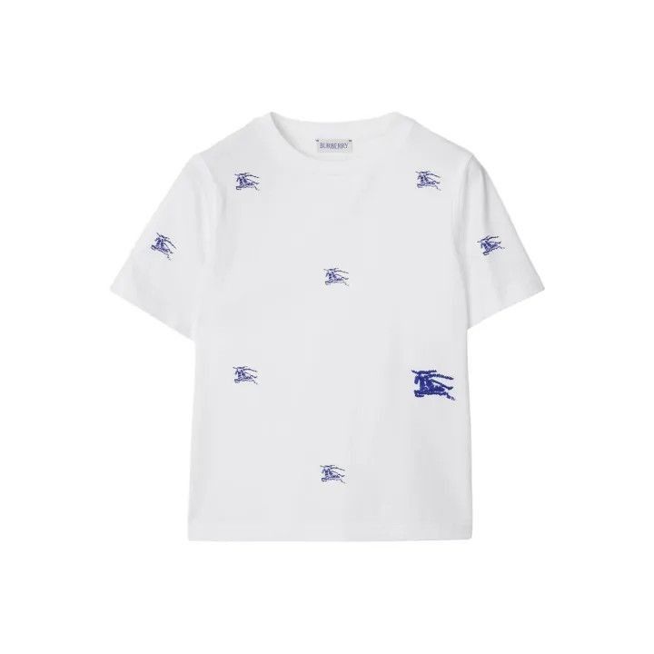 Burberry Burberry Burberry Kids Logo Print Short Sleeve T-Shirt-250 Size US S / EU 44-46 / 1 - 1 Thumbnail