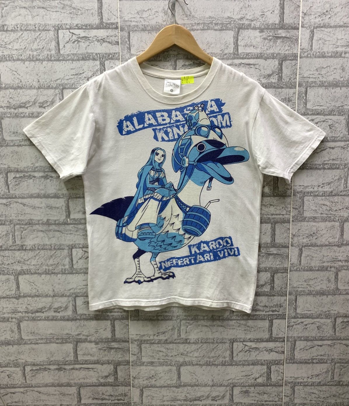 Anime × Cartoon Network × Japanese Brand Vintage One Piece Karoo Nefertari & Vivi Alabasta Kingdom Size US M / EU 48-50 / 2 - 1 Thumbnail