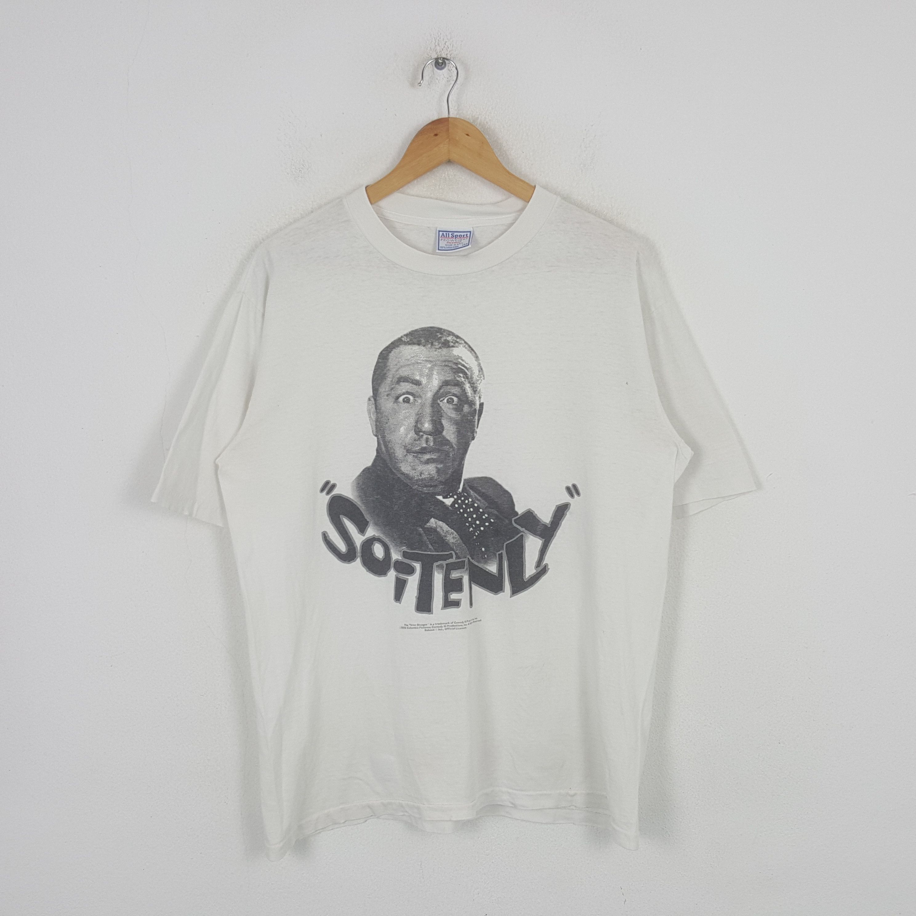 All Sport Vintage Soitenly The Three Stooges Curly Tshirt C299N36 Size US L / EU 52-54 / 3 - 1 Thumbnail