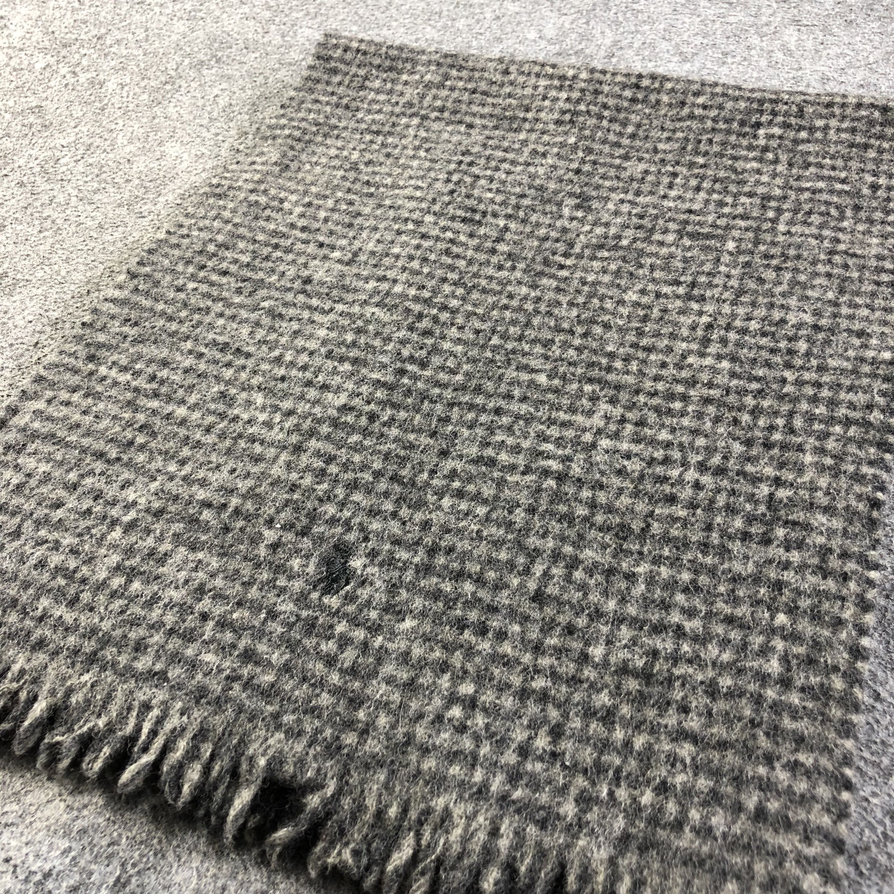 Polo Ralph Lauren Polo Ralph Lauren Gingham Wool Scarf Muffler V1063 Size ONE SIZE - 3 Thumbnail