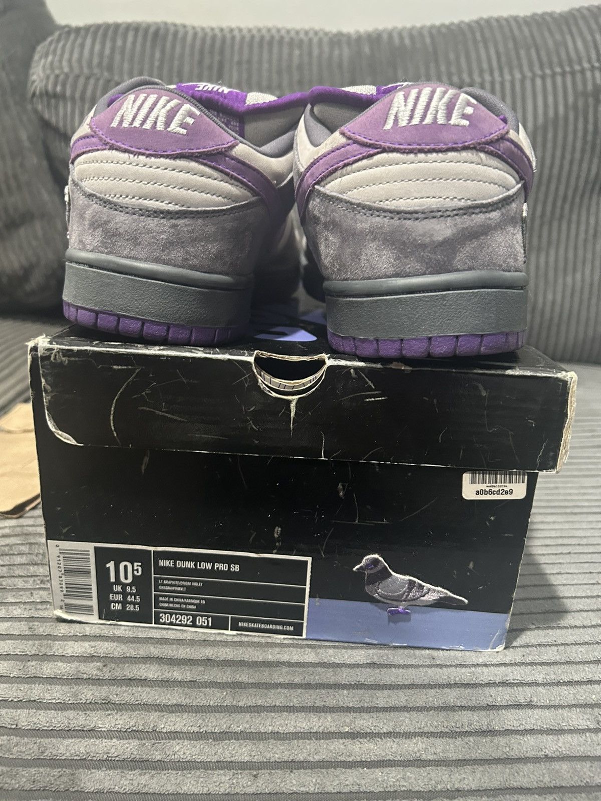 Nike × Vintage Purple pigeon Size US 10.5 / EU 43-44 - 17 Thumbnail
