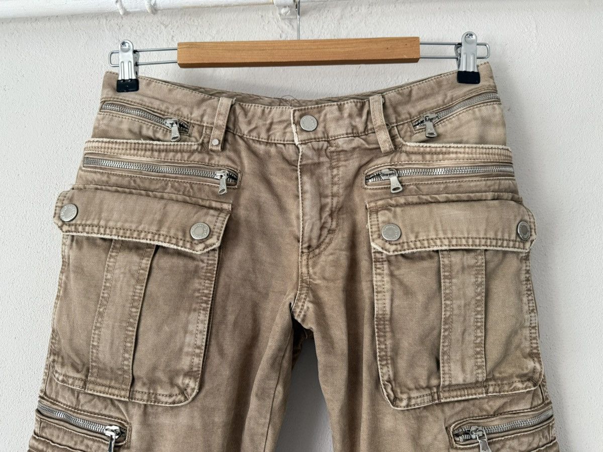 Dolce & Gabbana D&G Multi-Pocket Distressed Beige Cargo Pants Size US 30 / EU 46 - 3 Thumbnail