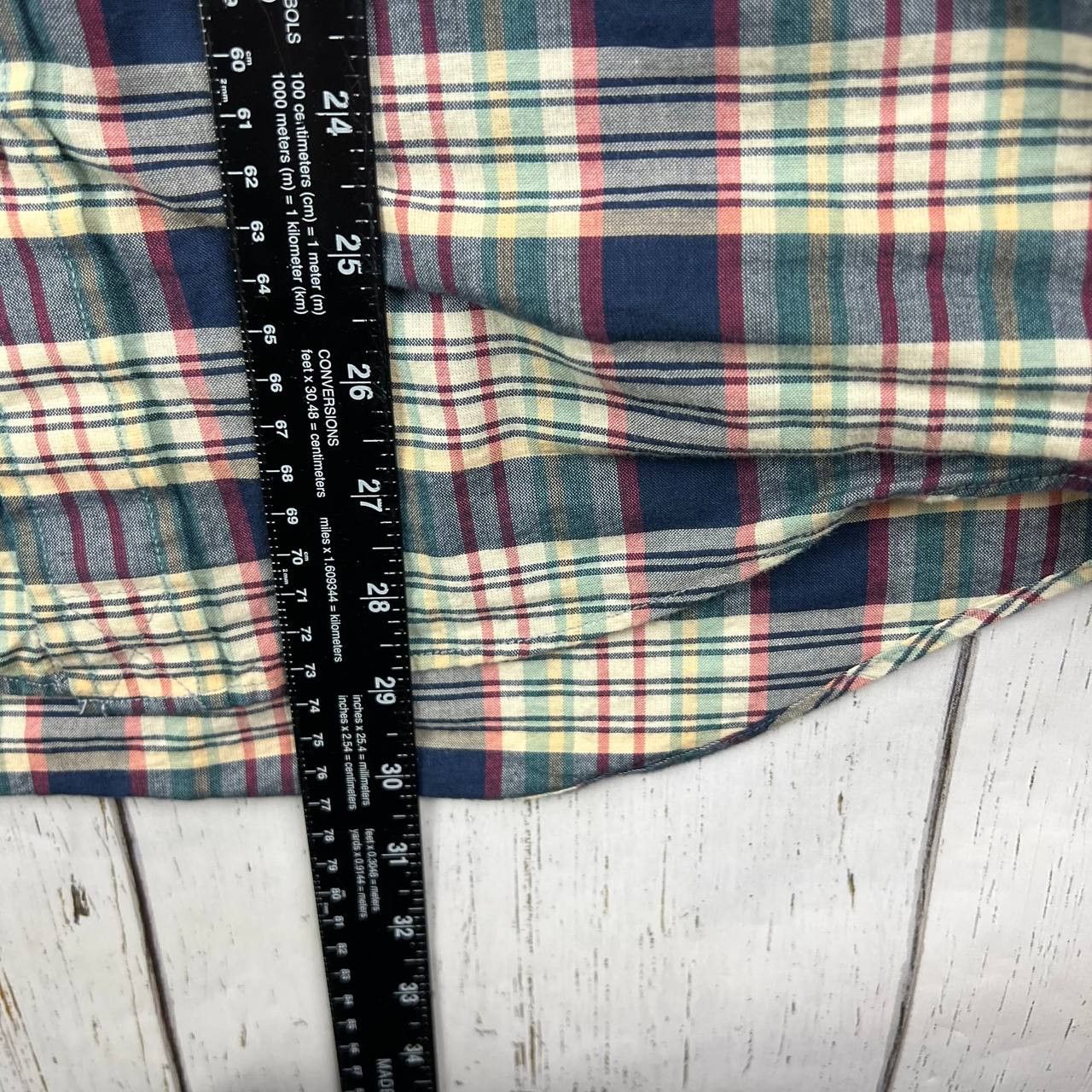 Jack Spade Jack Spade Warren Street New York Medium Plaid Shirt Men Size US M / EU 48-50 / 2 - 7 Thumbnail