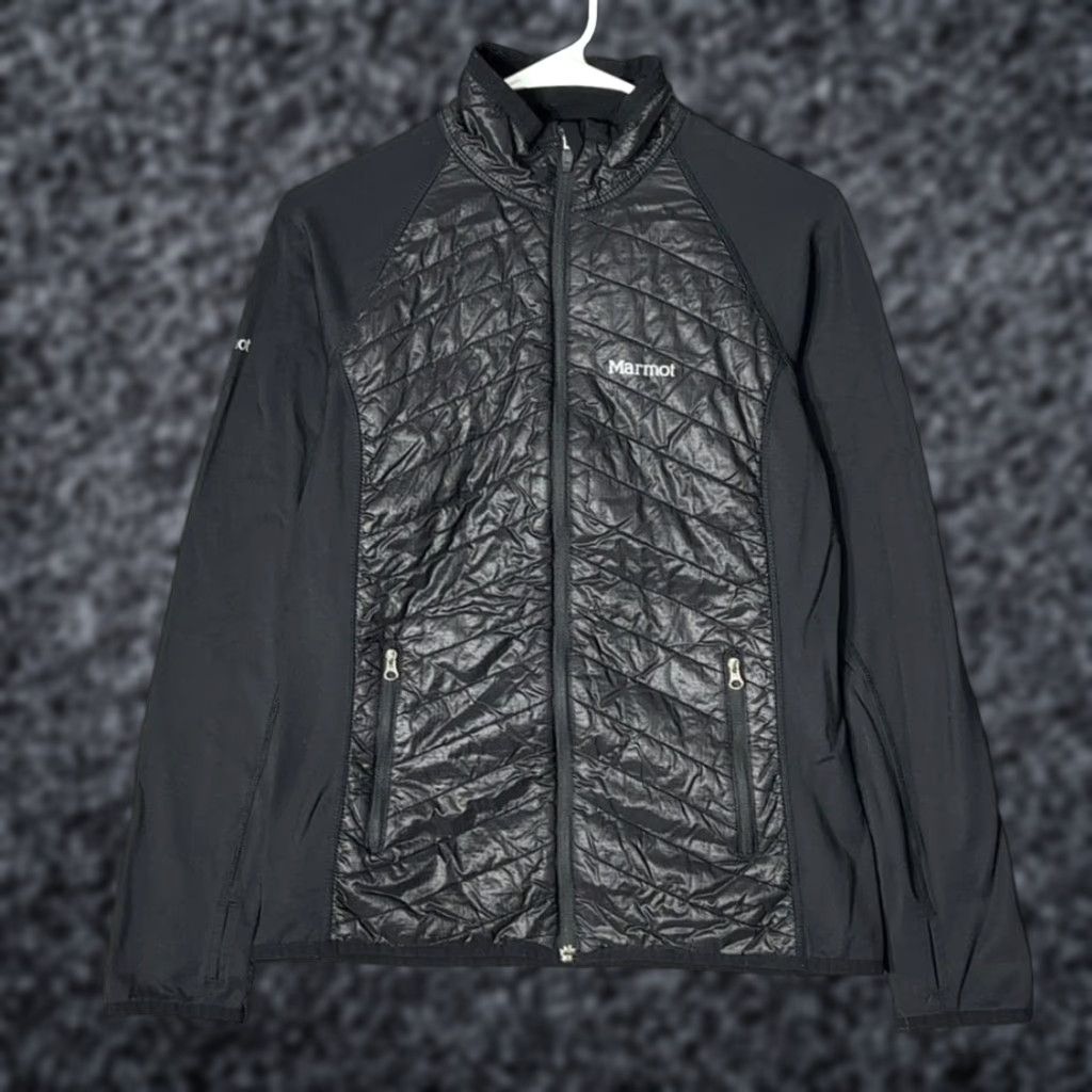 Marmot Marmot Variant Hybrid Jacket Womens M Black Quilted Full Zip Insulated Jacket Size M / US 6-8 / IT 42-44 - 1 Thumbnail