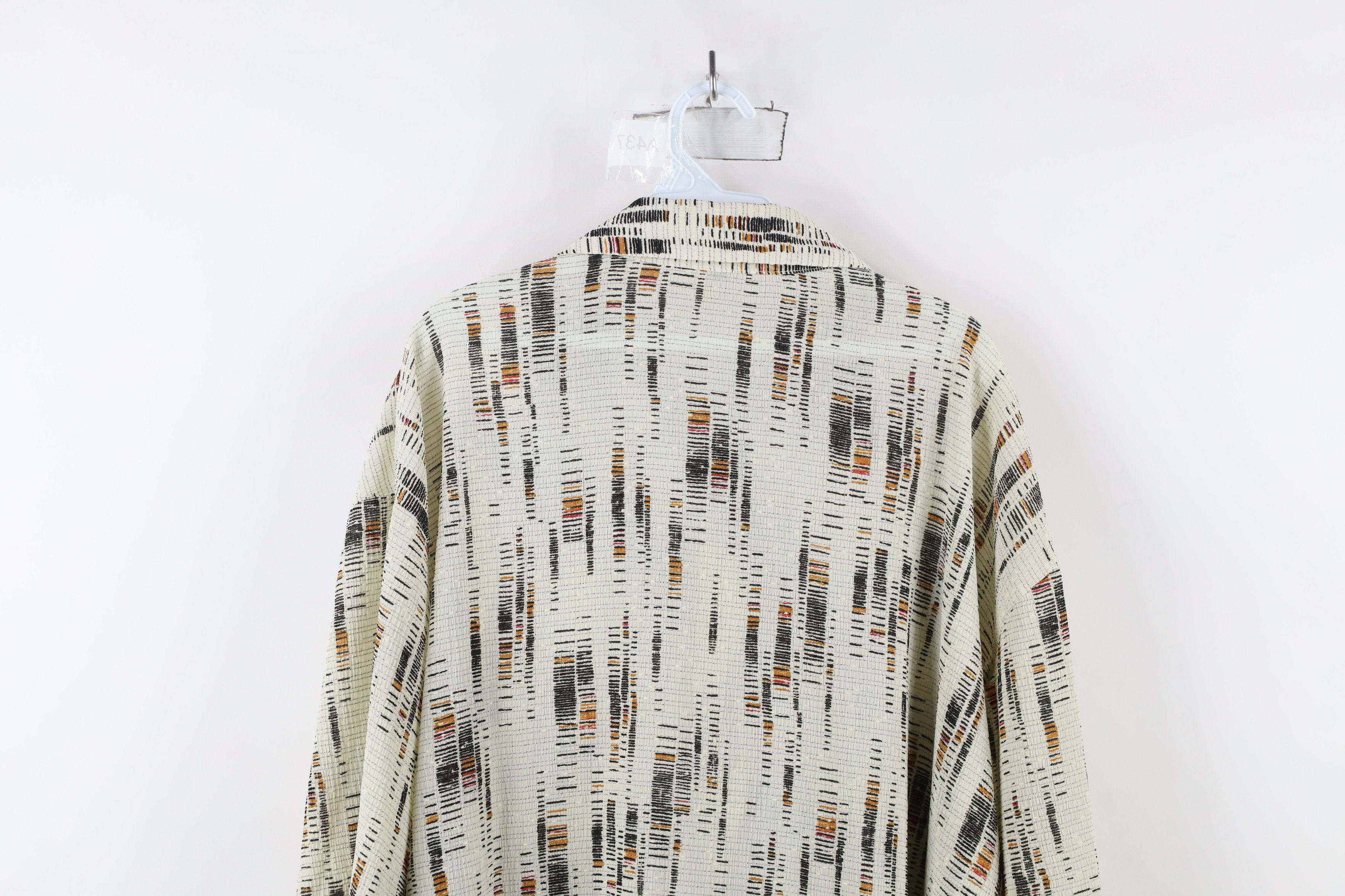 Vintage Vintage 90s Streetwear Hemp Blend Short Sleeve Button Shirt Size US XL / EU 56 / 4 - 9 Thumbnail