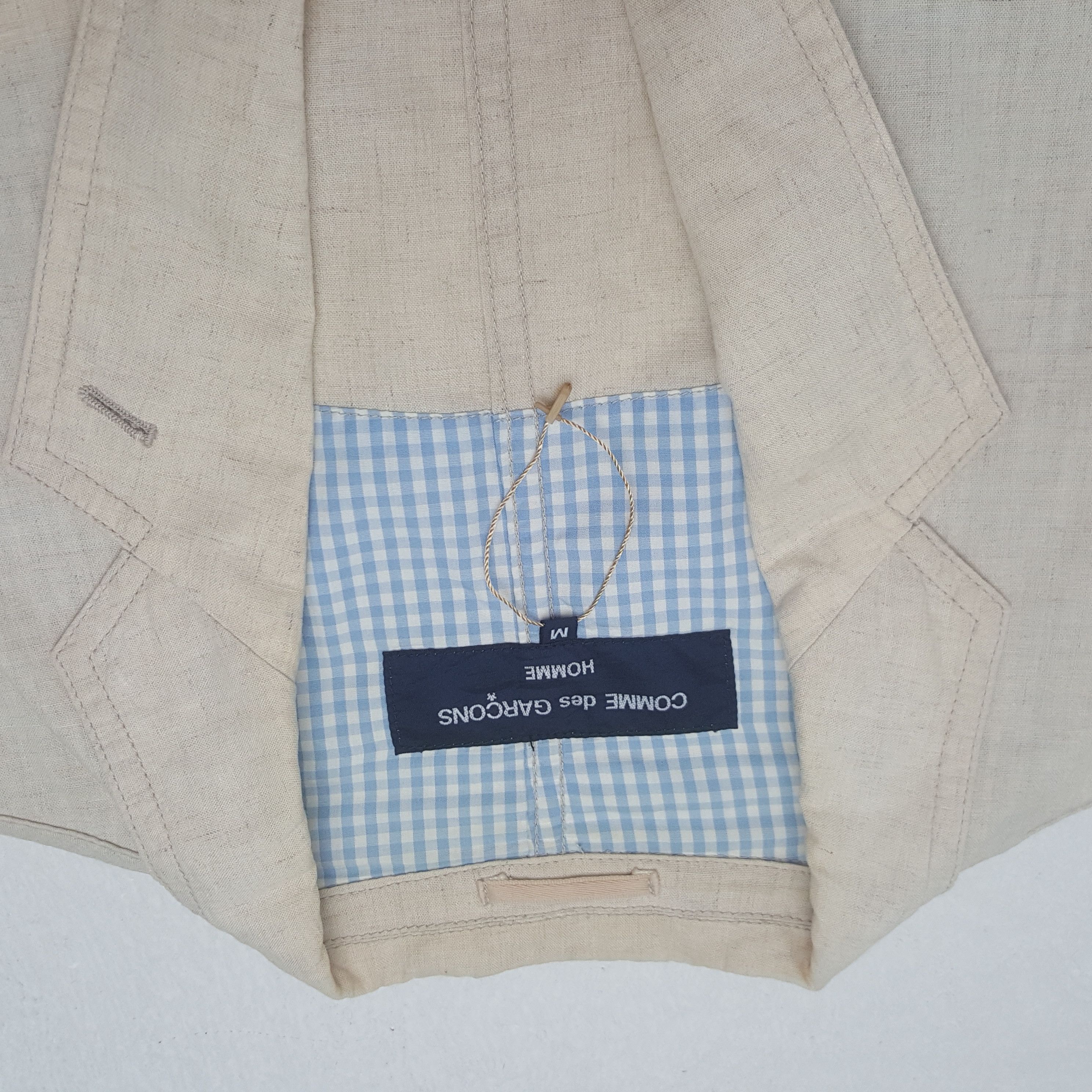 Comme des Garcons Homme Vintage Comme des Garcons Homme Blazer Coat Jacket Size US M / EU 48-50 / 2 - 5 Thumbnail
