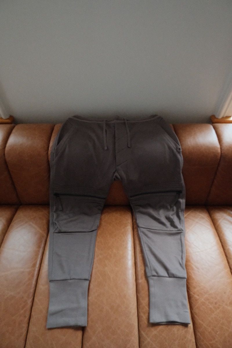 Helmut Lang French Terry Biker Dropcrotch Sweatpants Size US 30 / EU 46 - 4 Thumbnail