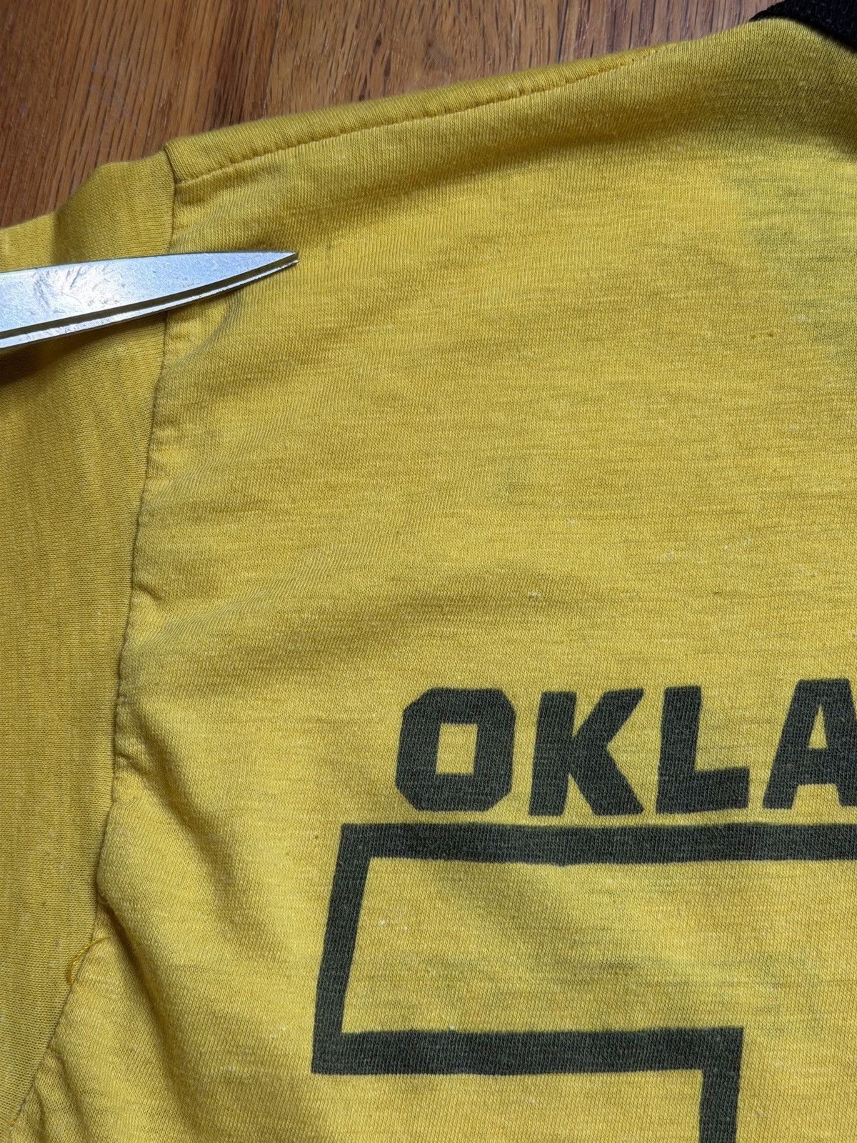 Vintage Vintage Honda Oklahoma Ringer Baby Tee Size US XS / EU 42 / 0 - 5 Thumbnail