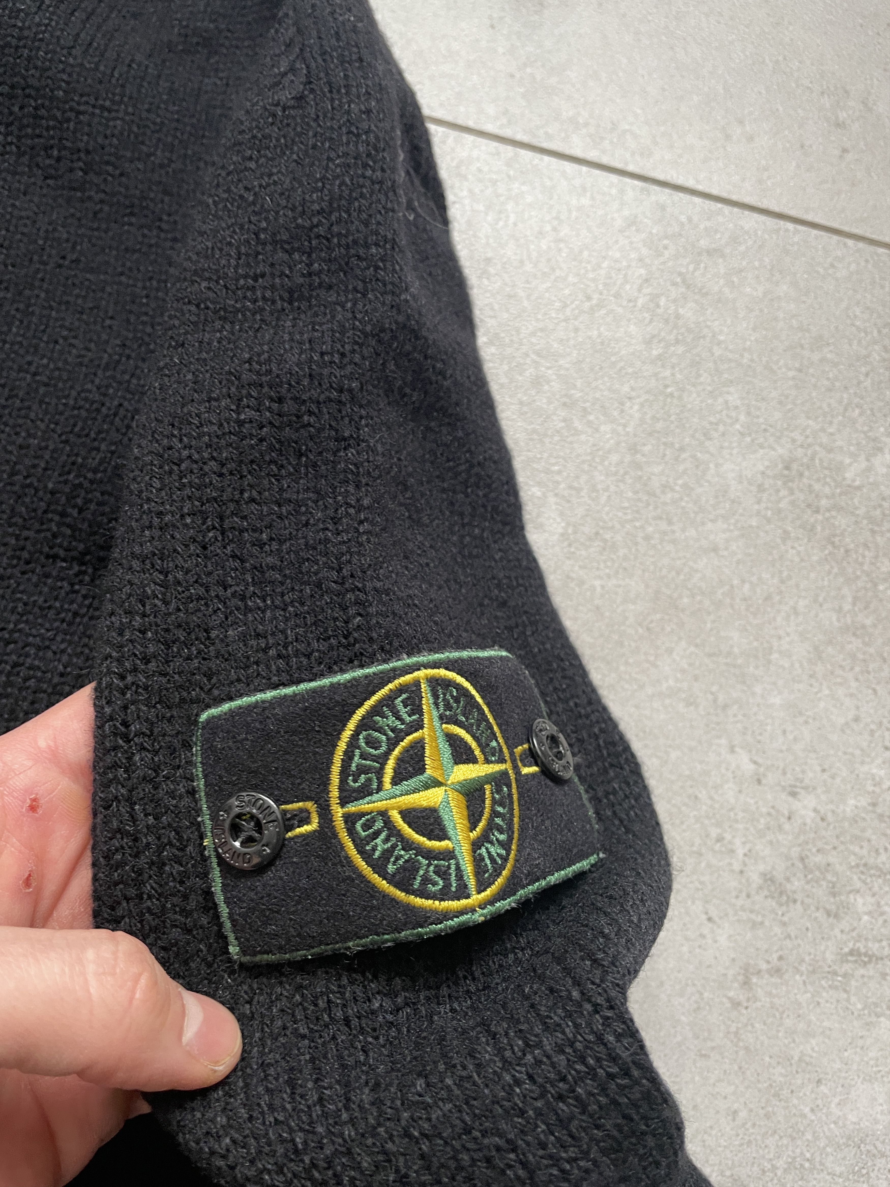Stone Island STONE ISLAND MASSIMO ERA VIRGIN WOOL SWEATER NO BADGE PATCH Size US L / EU 52-54 / 3 - 2 Thumbnail