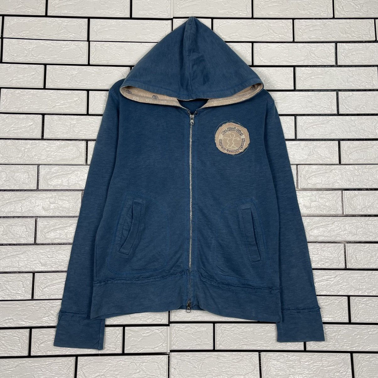 Japanese Brand Da Hui Hawaian Surf Style Zipper Hoodie Size S / US 4 / IT 40 - 1 Thumbnail