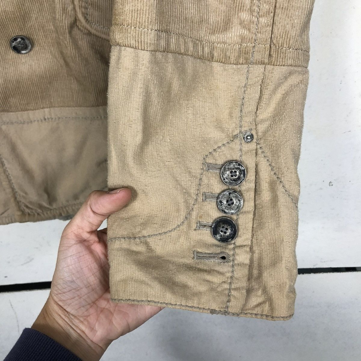 Issey Miyake 🔥VINTAGE CHORE JACKET CORDUROY HEART HAAT ISSEY MIYAKE Size US M / EU 48-50 / 2 - 13 Thumbnail