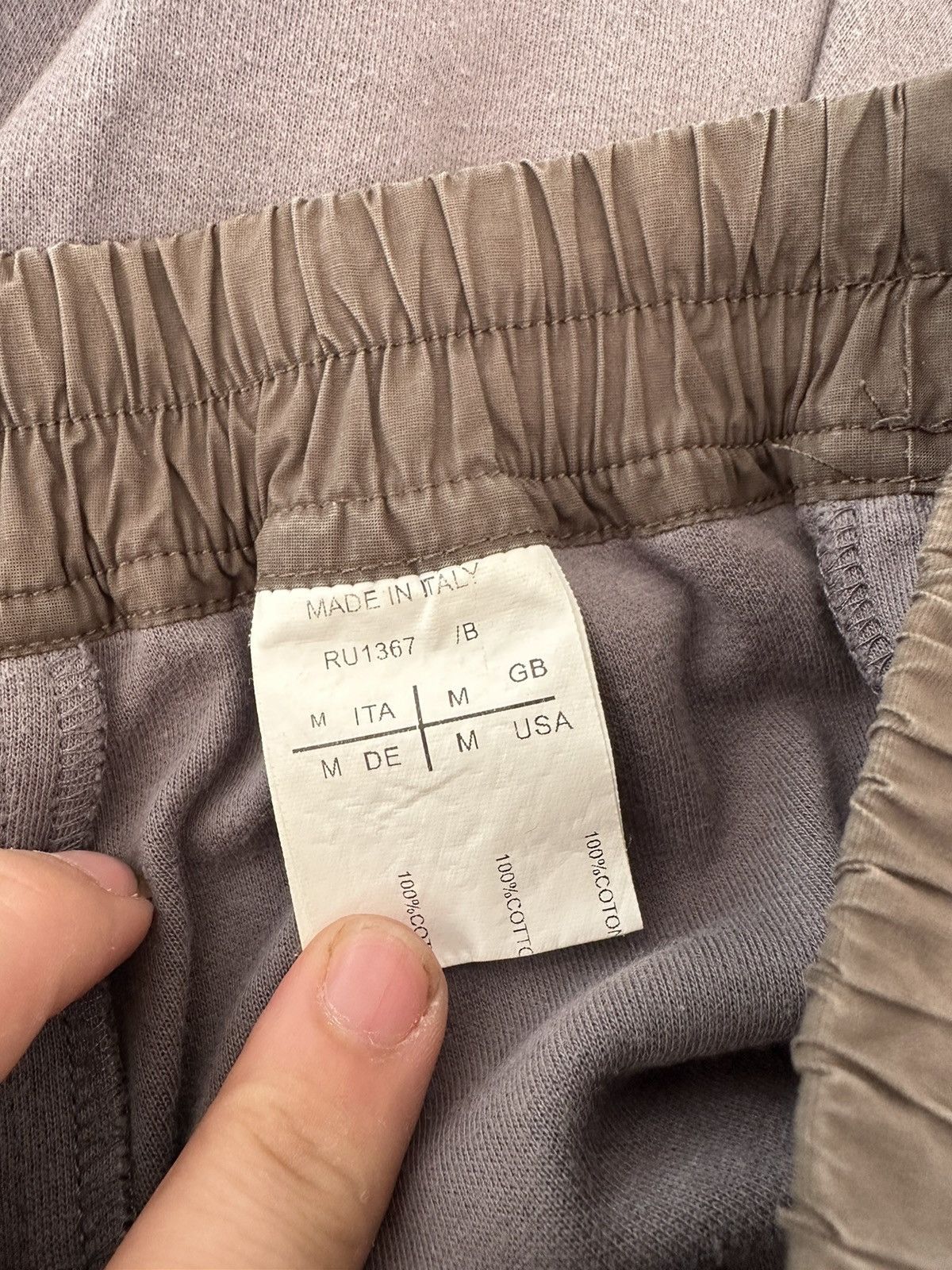 Rick Owens Harem Grey shorts Size US 30 / EU 46 - 5 Thumbnail