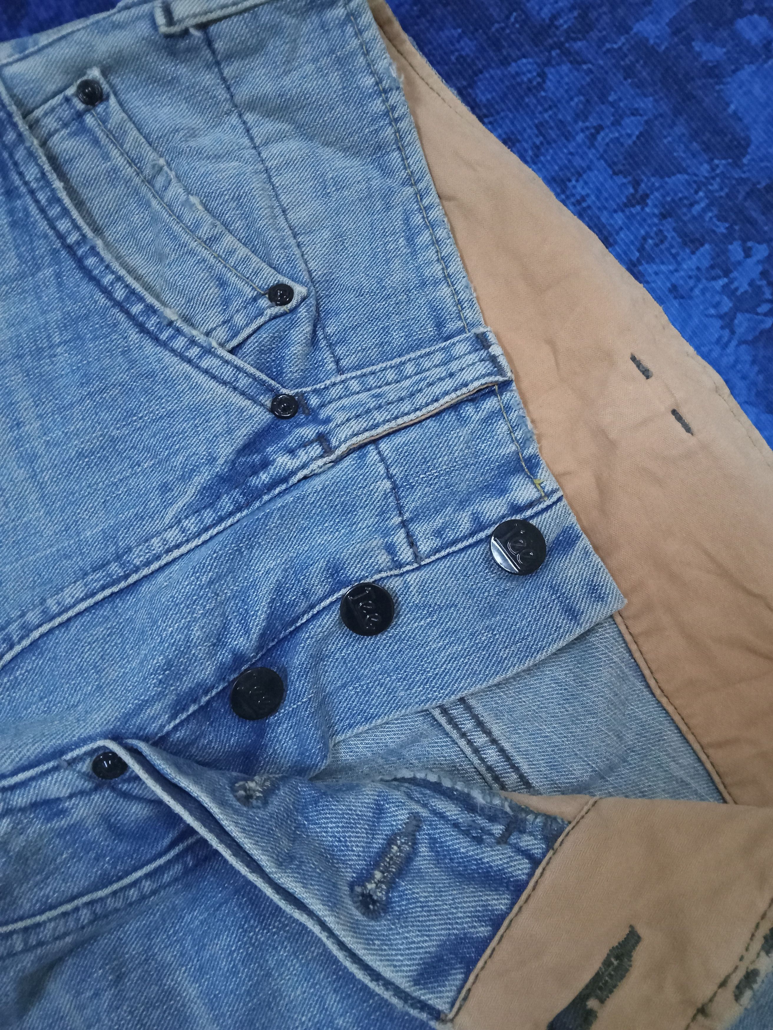 Lee Lee Rare Design Jeans Size 33" - 8 Thumbnail