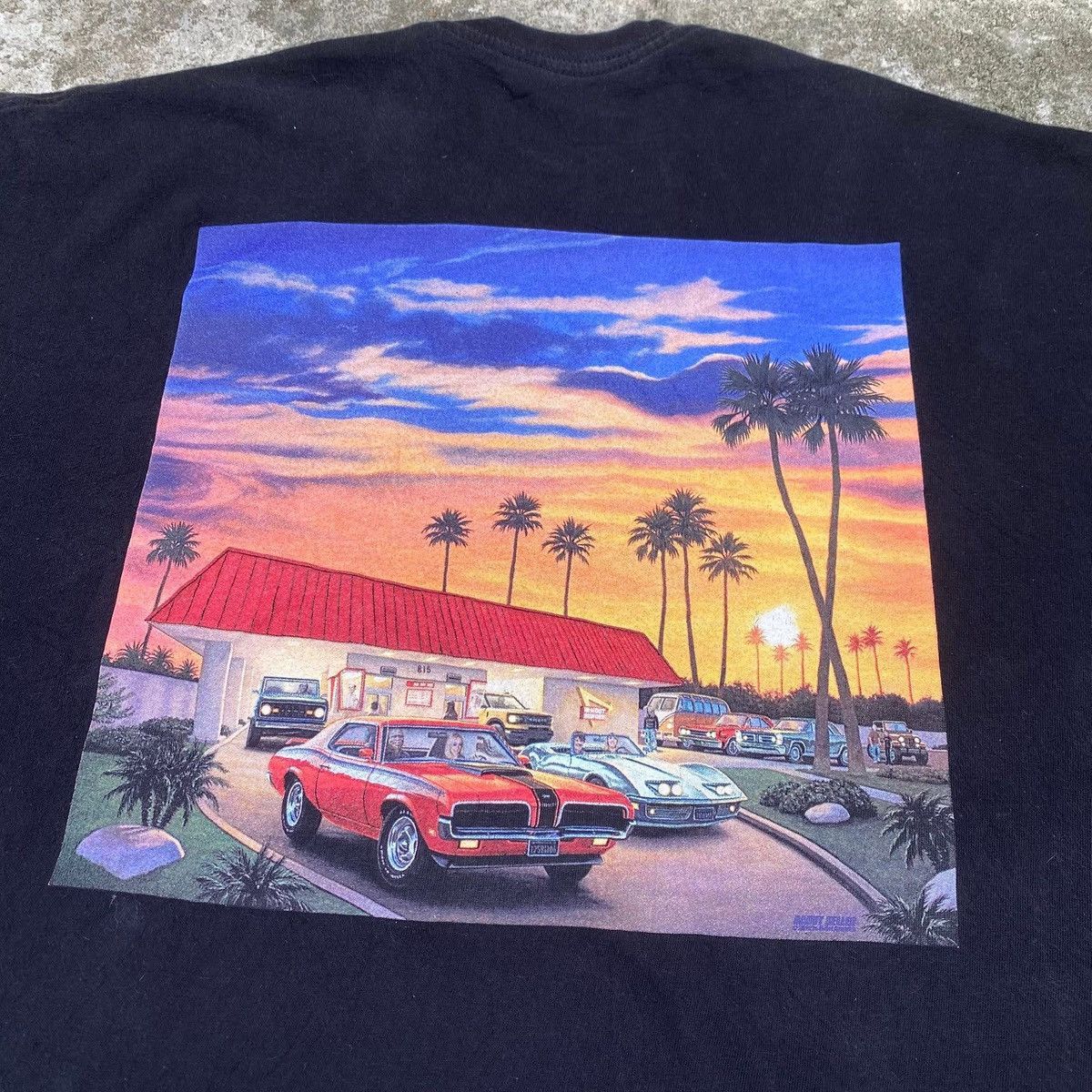 Vintage RARE ‼️ In-N-Out Burger Size US XXL / EU 58 / 5 - 2 Thumbnail