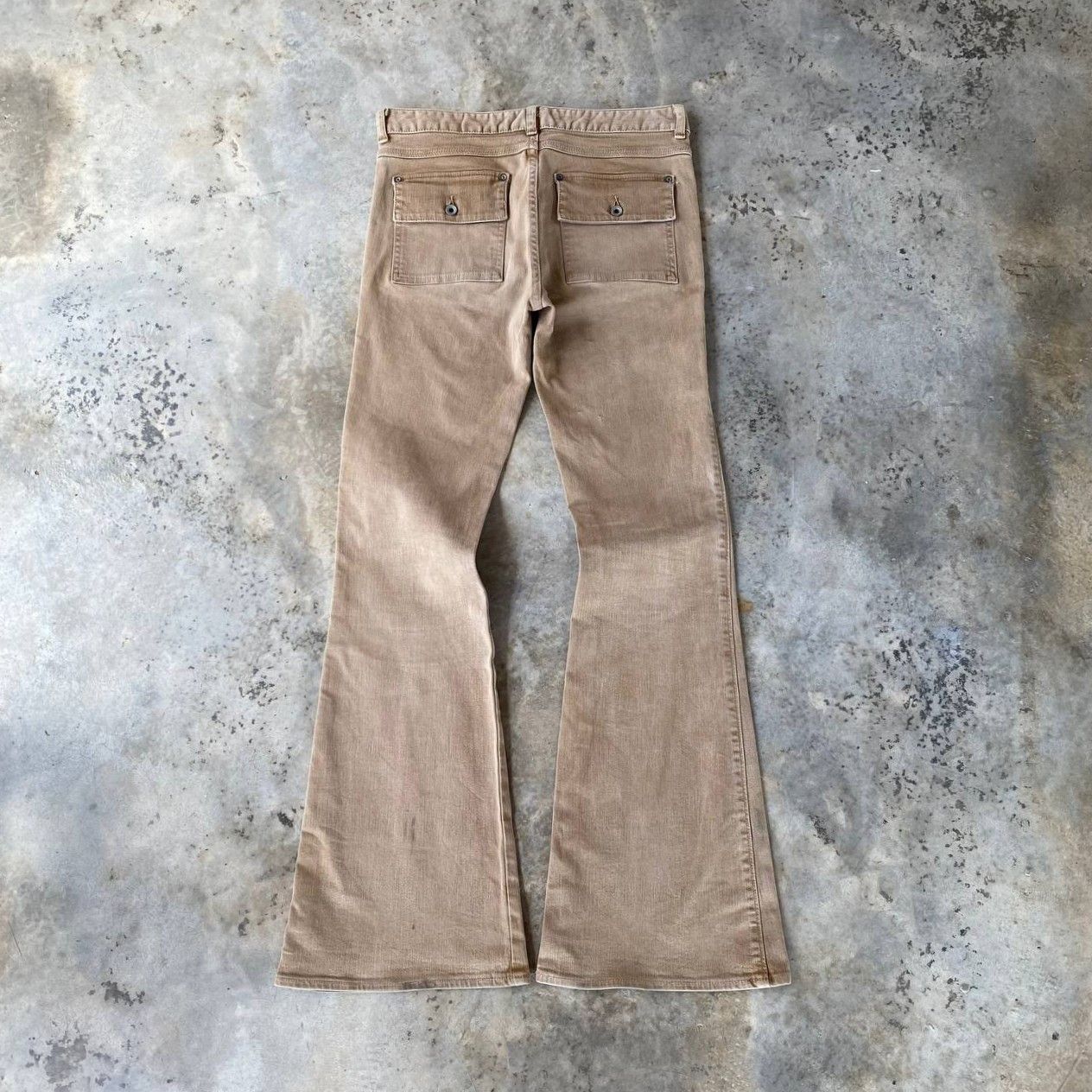 Hysteric Glamour SUPER FLARED JAPAN🎌EDICONSCIOUS PANT LOWRISE SLIM W29X31.5" Size US 29 - 10 Thumbnail