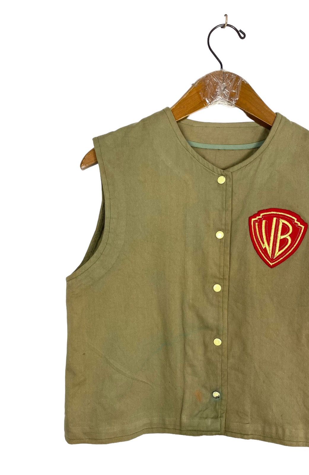 Warner Bros Rare‼️ Vintage Warner Bros Vest Size S / US 4 / IT 40 - 2 Thumbnail