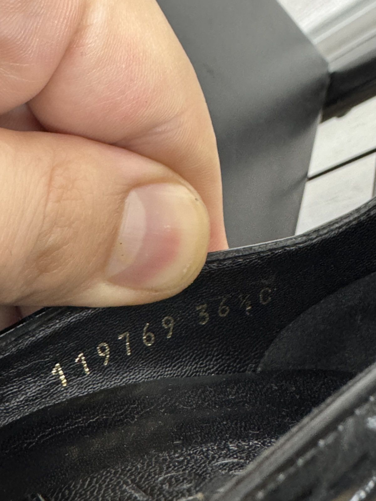 Gucci Gucci Womens High Heels Black Pumps Shoes Genuine Leather Size US 6.5 / IT 36.5 - 16 Thumbnail