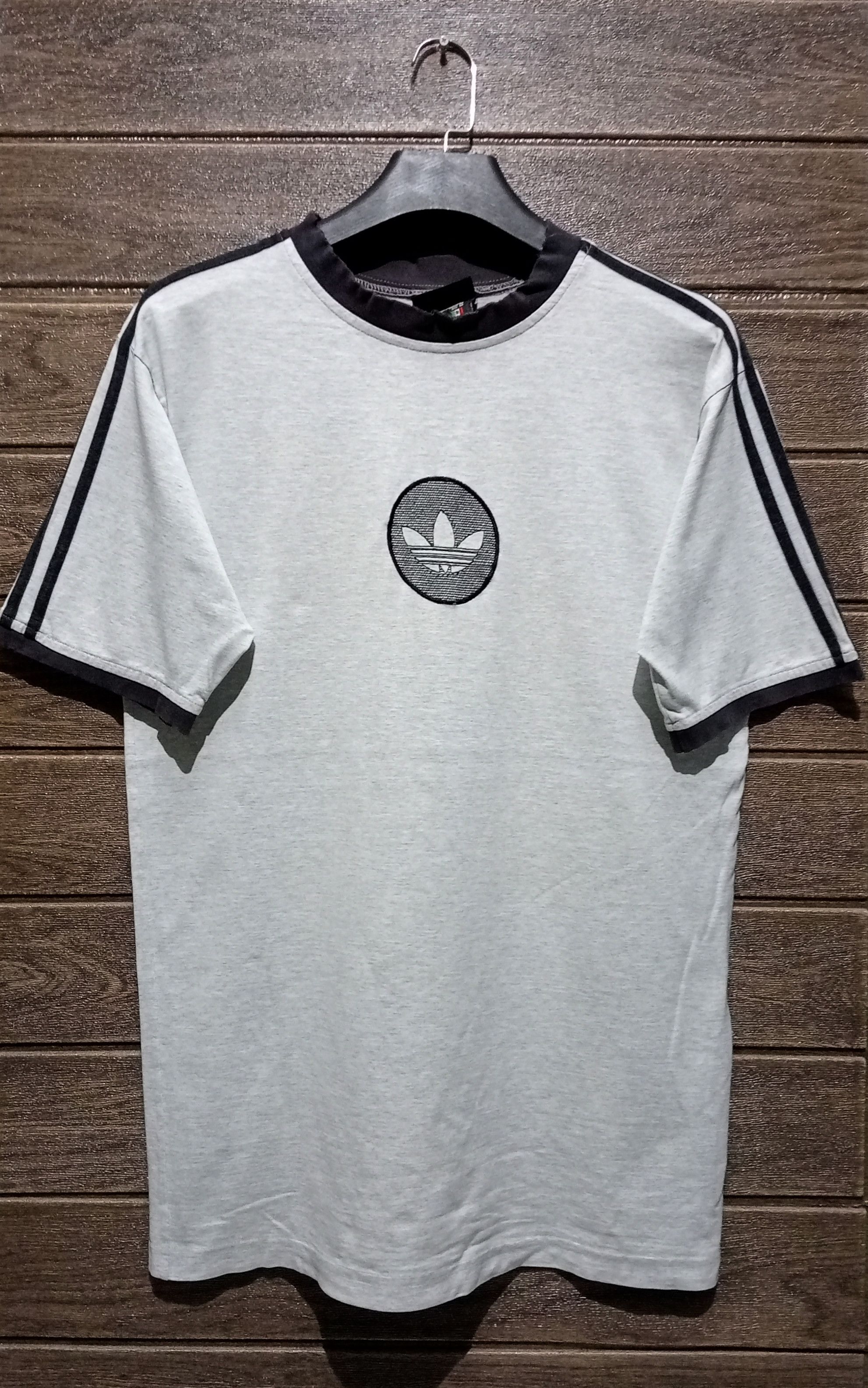 Adidas Vintage '90s Distressed Adidas Tee USA Size US M / EU 48-50 / 2 - 1 Thumbnail