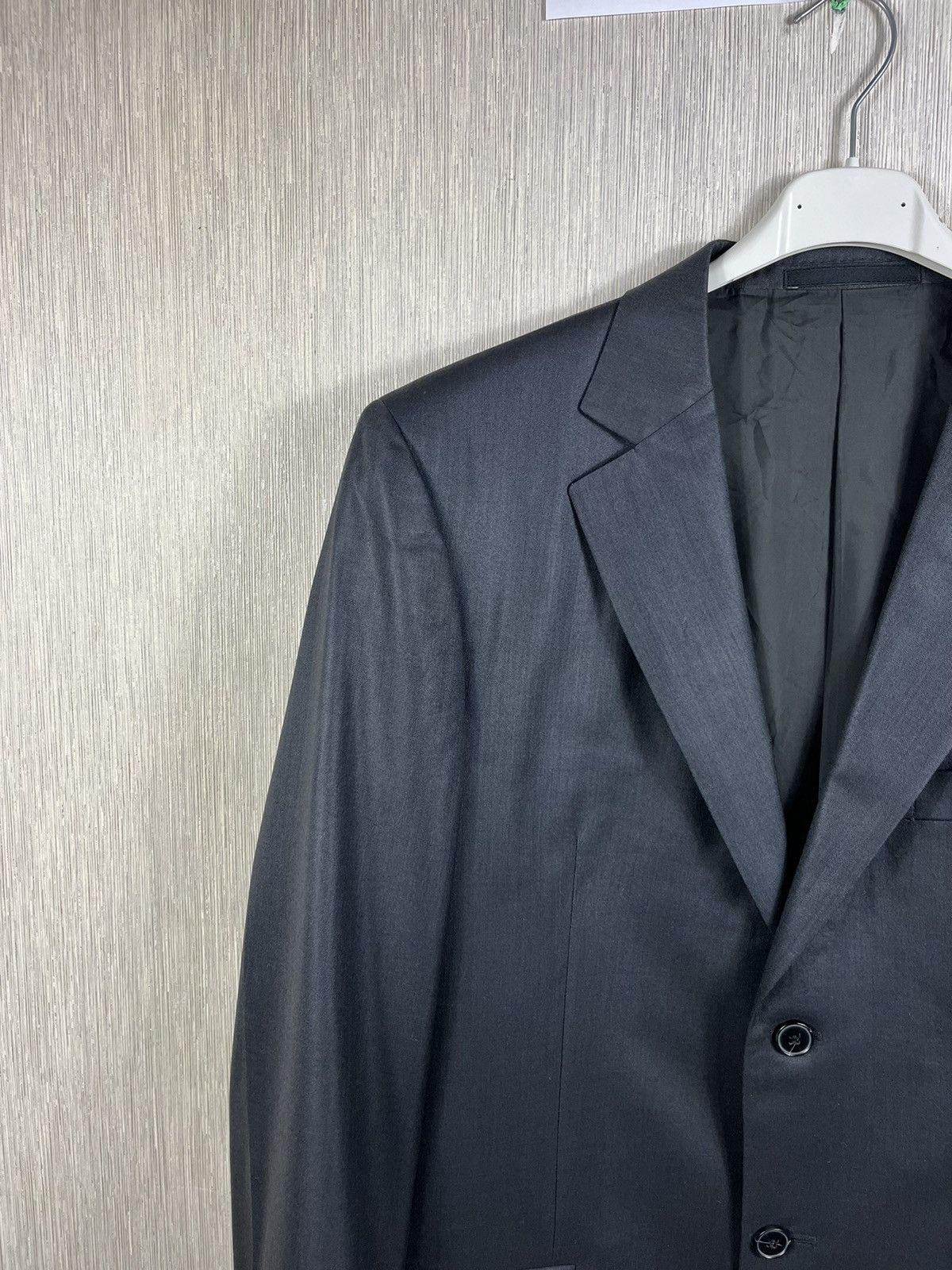 Ermenegildo Zegna × Z Zegna Ermenegildo Z Zegna wool blazer jacket shiny calico fabric Size 50R - 4 Thumbnail