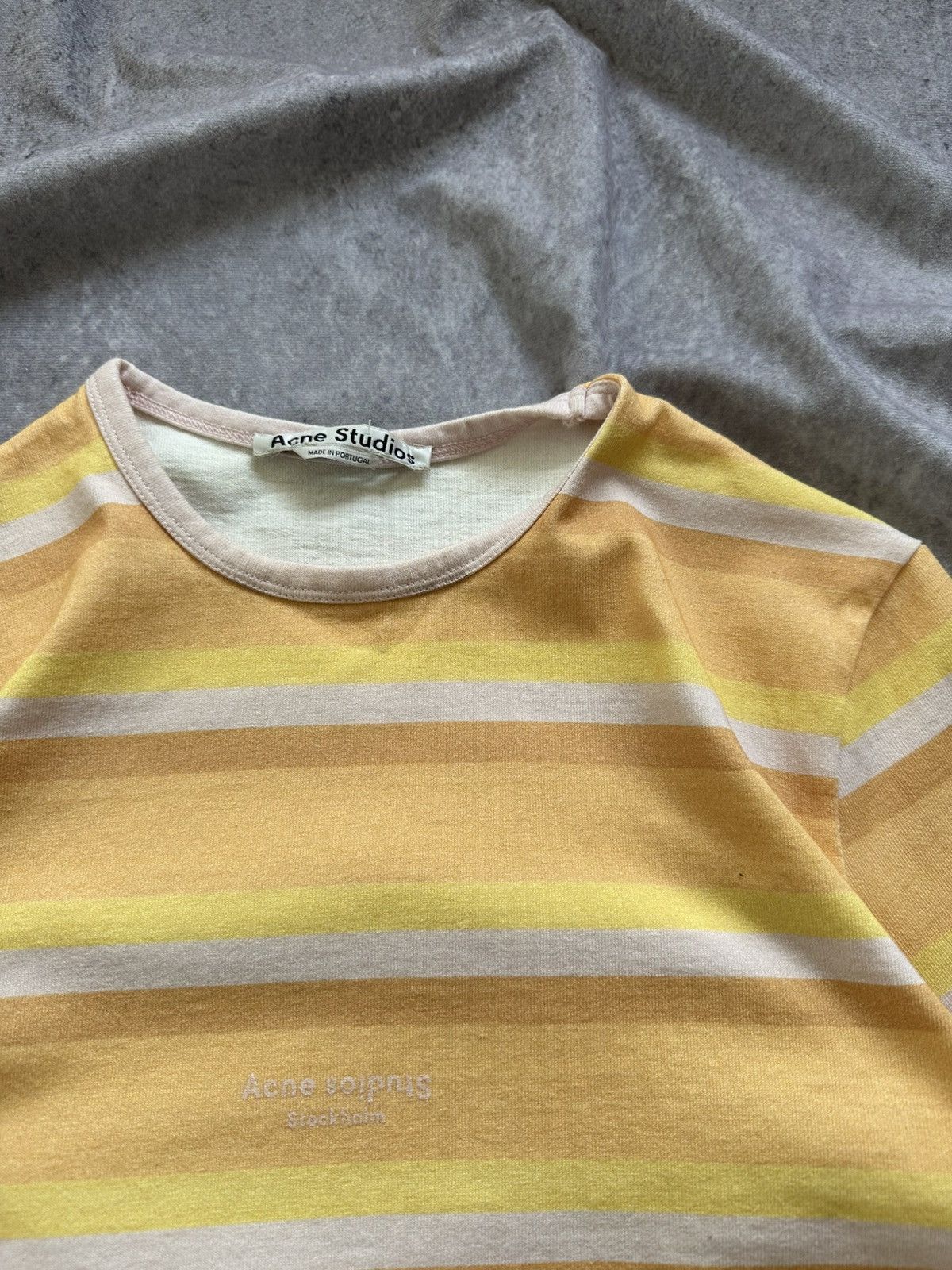 Acne Studios Acne Studios Striped Tee Size US S / EU 44-46 / 1 - 4 Thumbnail