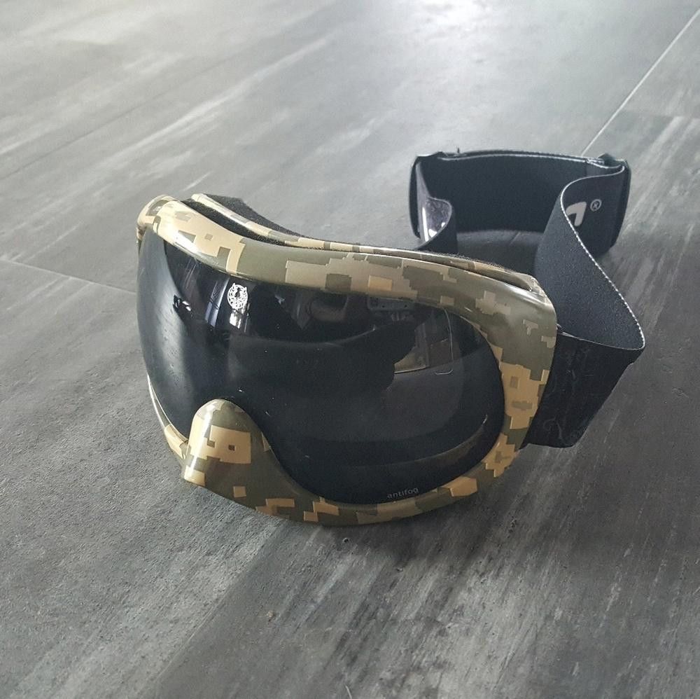 Designer Camouflage Blackout Lens Snowboard Goggle Size ONE SIZE - 2 Thumbnail