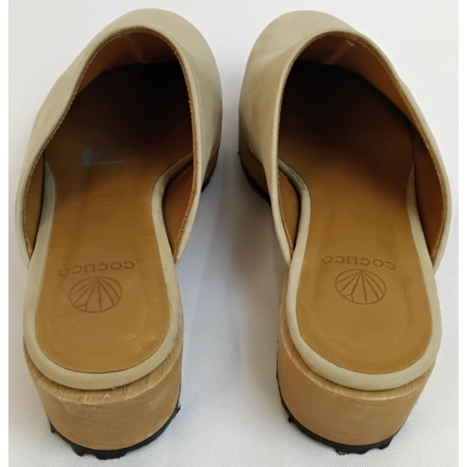 Other Cocolico Platform Mules EU 37.5 US Women's 7 Beige Suede Size US 7 / IT 37 - 5 Thumbnail