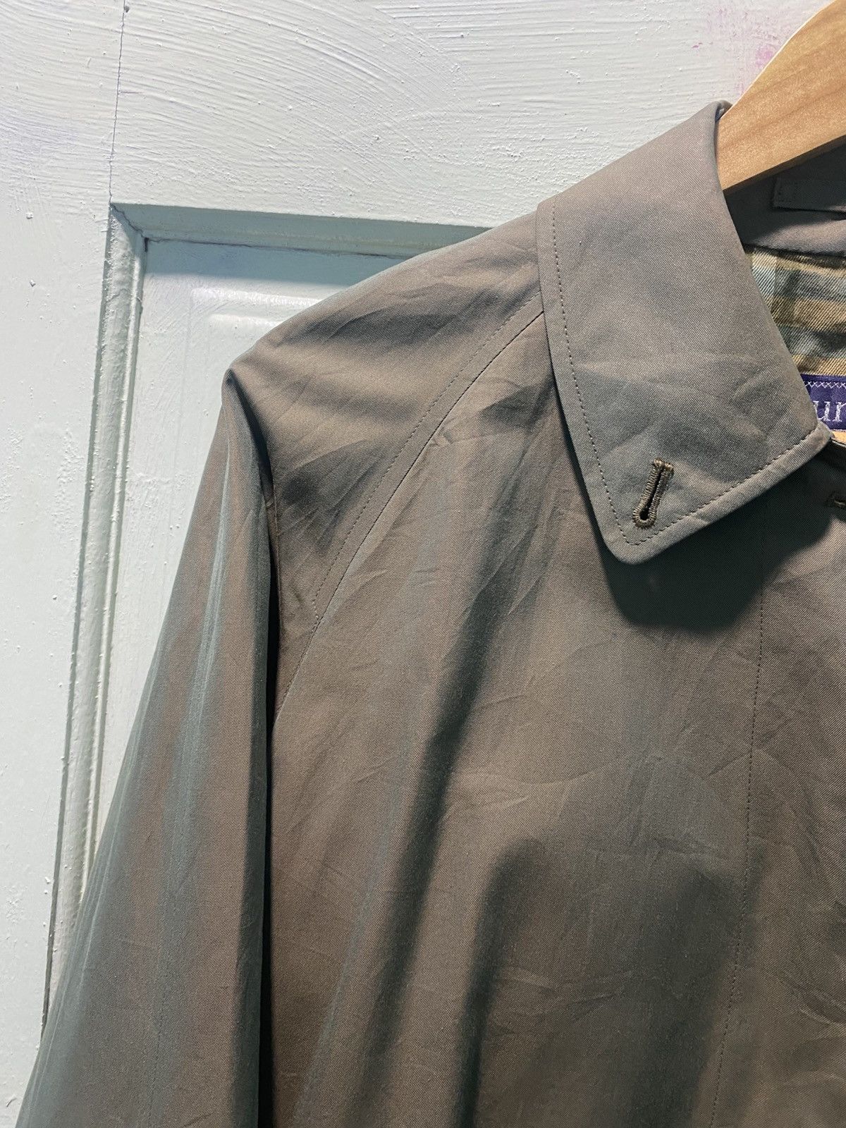 Burberry Vintage Burberry Nova Check Single Breasted Trench Coat Size US S / EU 44-46 / 1 - 5 Thumbnail