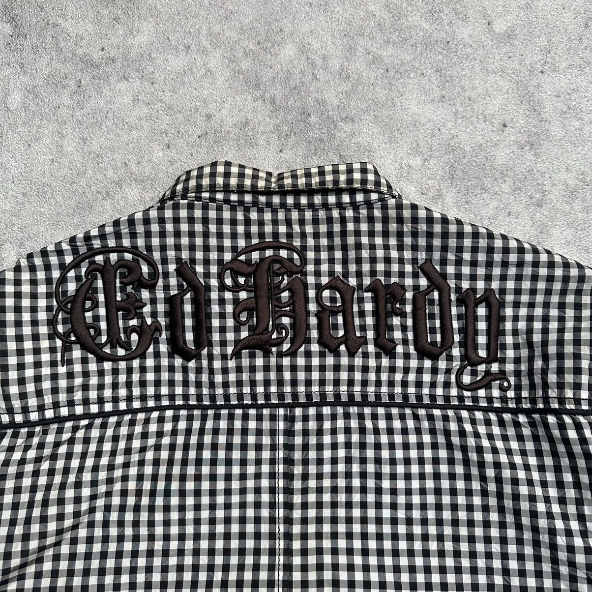 Christian Audigier 00s Ed Hardy Embroidery Plaid Light Jacket Size US M / EU 48-50 / 2 - 8 Thumbnail