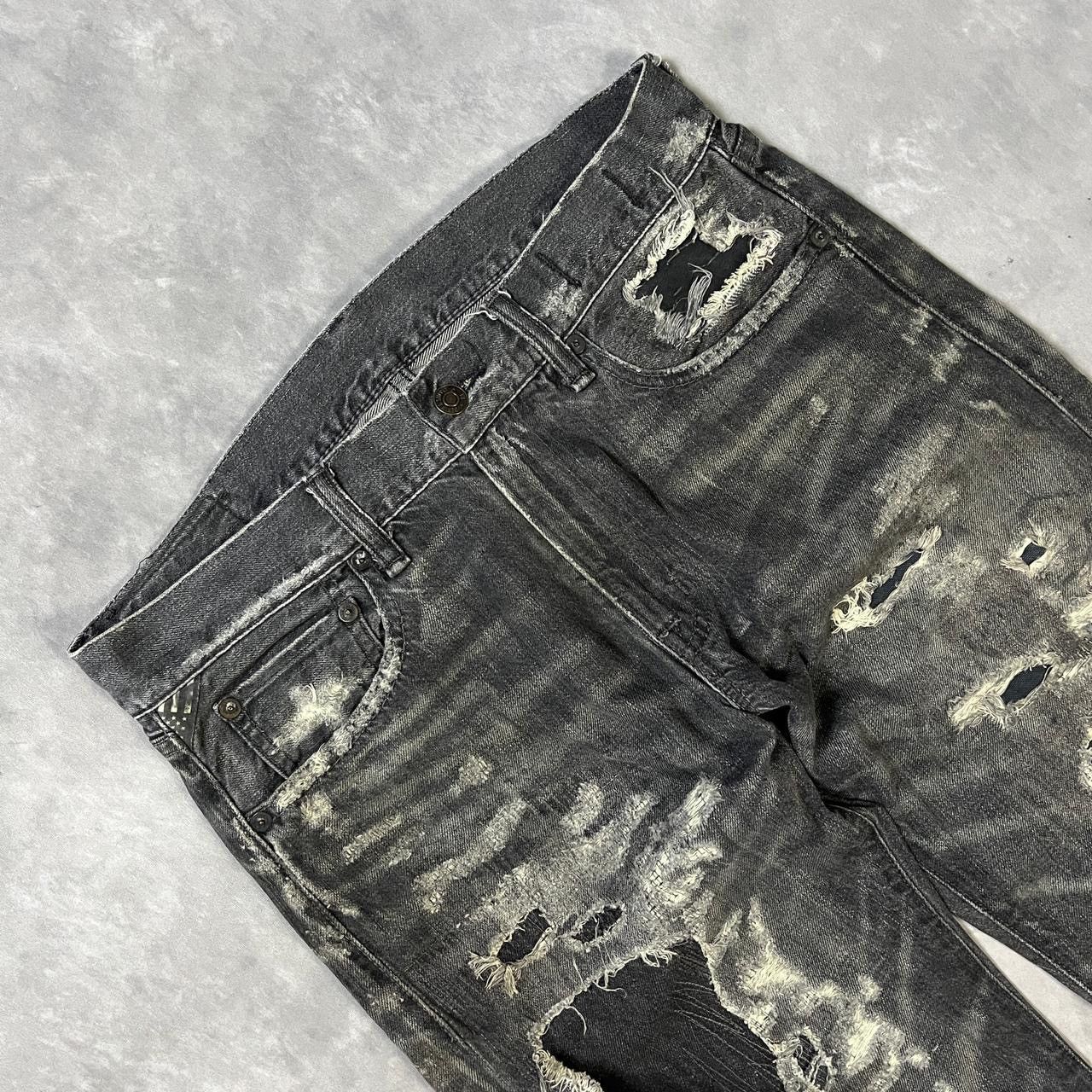 Number (N)ine 2000s Japanese RRL Ppfm Tornado Distressed Raw y2k Lgb Ifsix Size US 29 - 4 Thumbnail