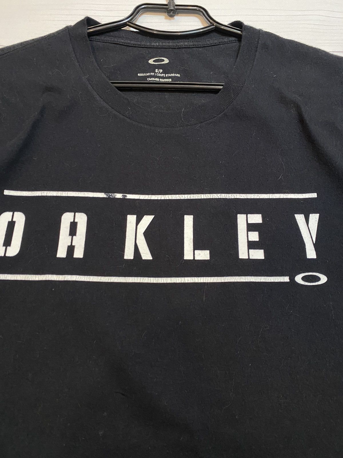 Oakley Vintage Oakley Box Logo gorpcore fade t shirt Size US S / EU 44-46 / 1 - 7 Thumbnail