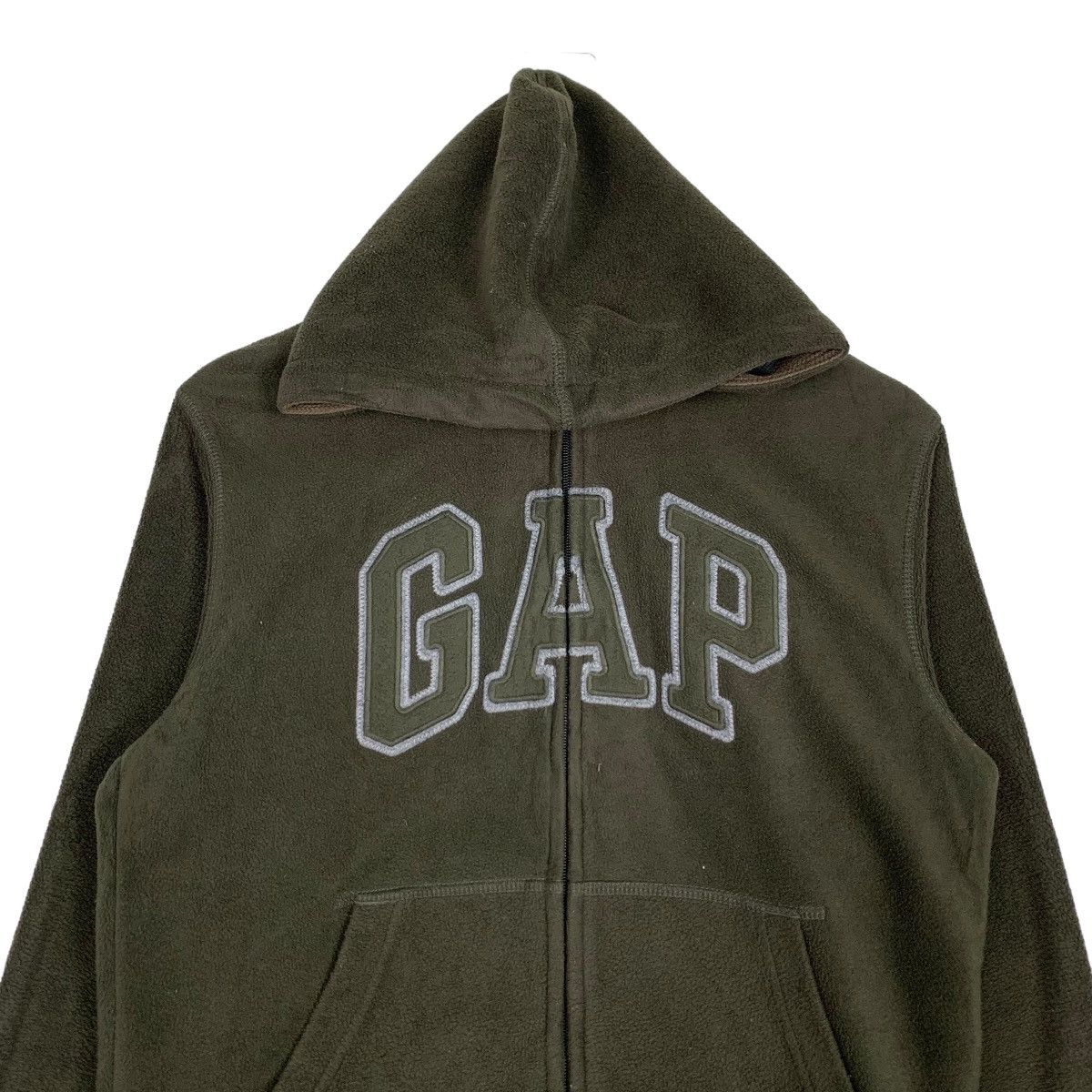 Gap GAP Kids Big Logo Zipper Fleece Hoodies #1067-C48 Size US M / EU 48-50 / 2 - 3 Thumbnail