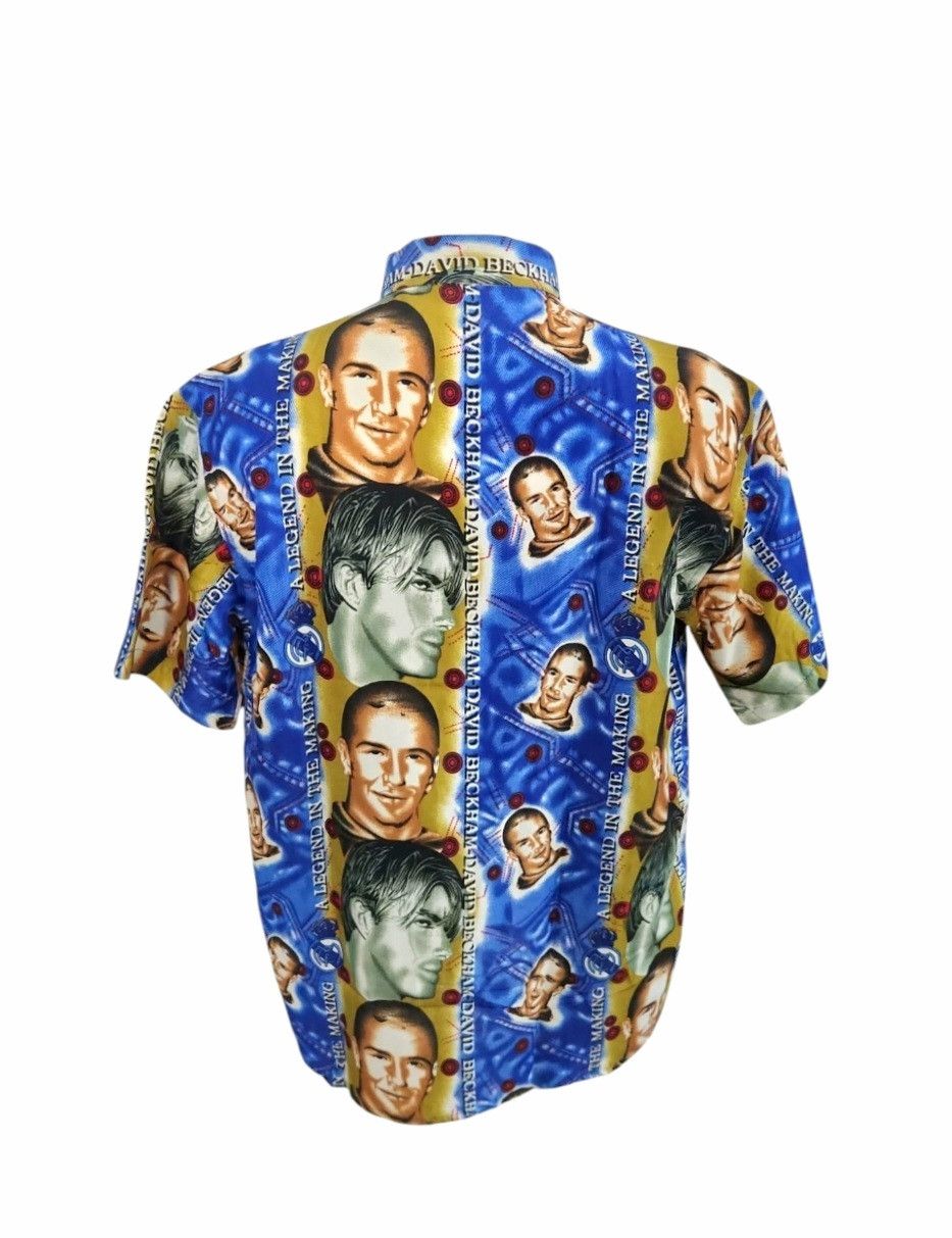 Vintage Vintage David Beckham Real Madrid HEADS ALL OVER PRINT AOP Size US XL / EU 56 / 4 - 5 Thumbnail