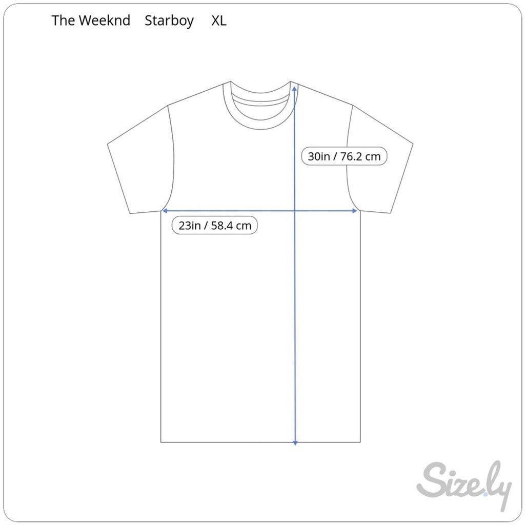The Weeknd The Weeknd Official XO Starboy Black Tee Skeleton Cross XL Size US XL / EU 56 / 4 - 12 Thumbnail