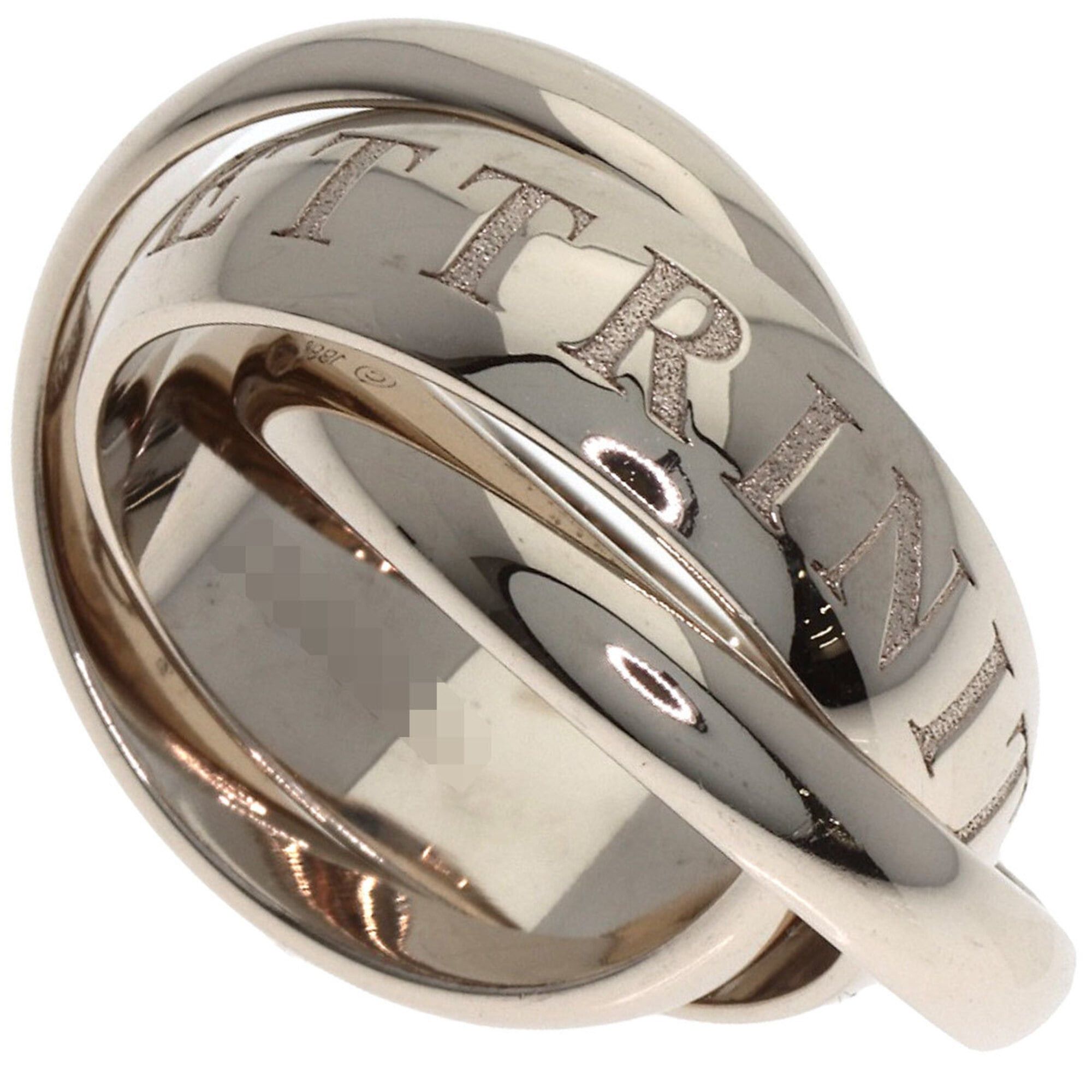 Cartier Cartier Trinity 1998 Christmas Limited Edition #46 Ring, 18K White Gold, Women's, CARTIER Size ONE SIZE - 1 Thumbnail