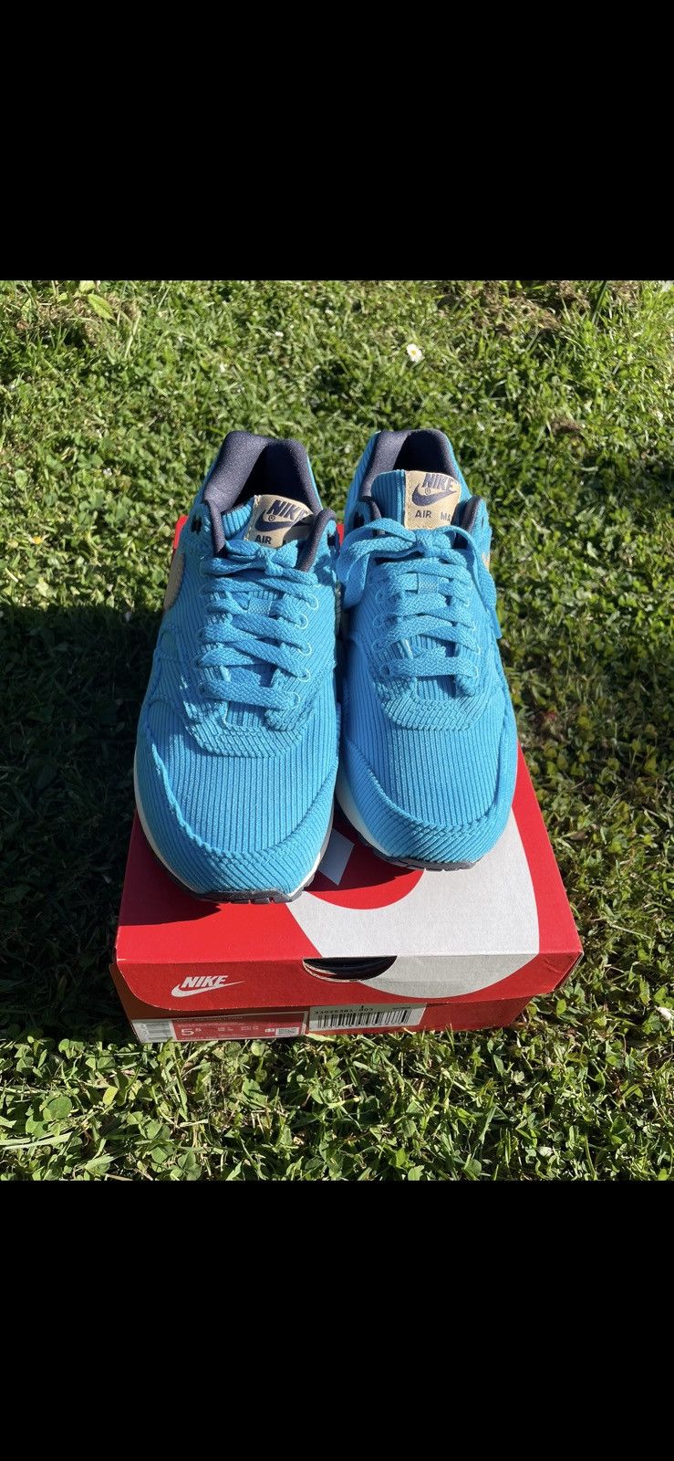 Nike Air Max one turquoise blue textile Size US 7 / IT 37 - 7 Thumbnail
