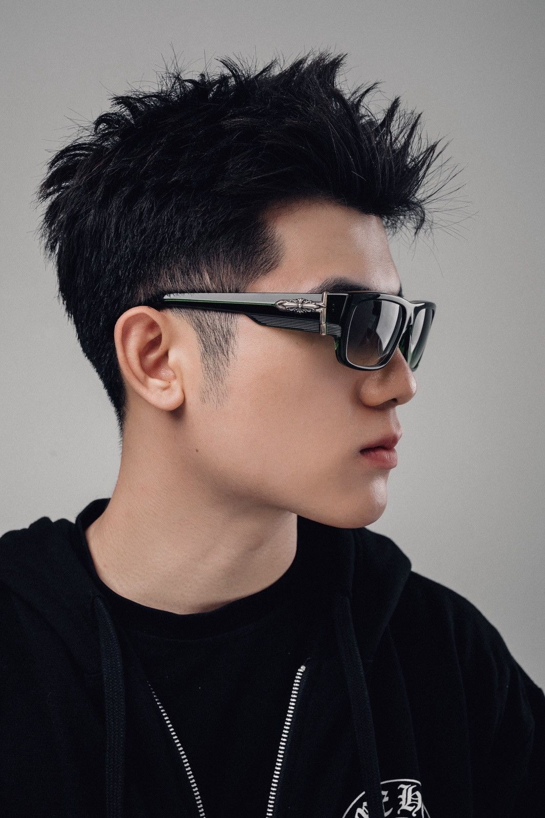 Chrome Hearts CHROME HEARTS YER BJORN AGAIN MOSS SUNGLASSES Size ONE SIZE - 11 Thumbnail