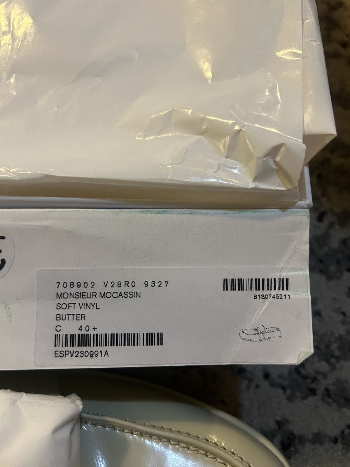 Bottega Veneta Bottega Veneta Monsieur Mocassin Soft Vinyl Butter Loafers Size US 10.5 / IT 40.5 - 9 Thumbnail