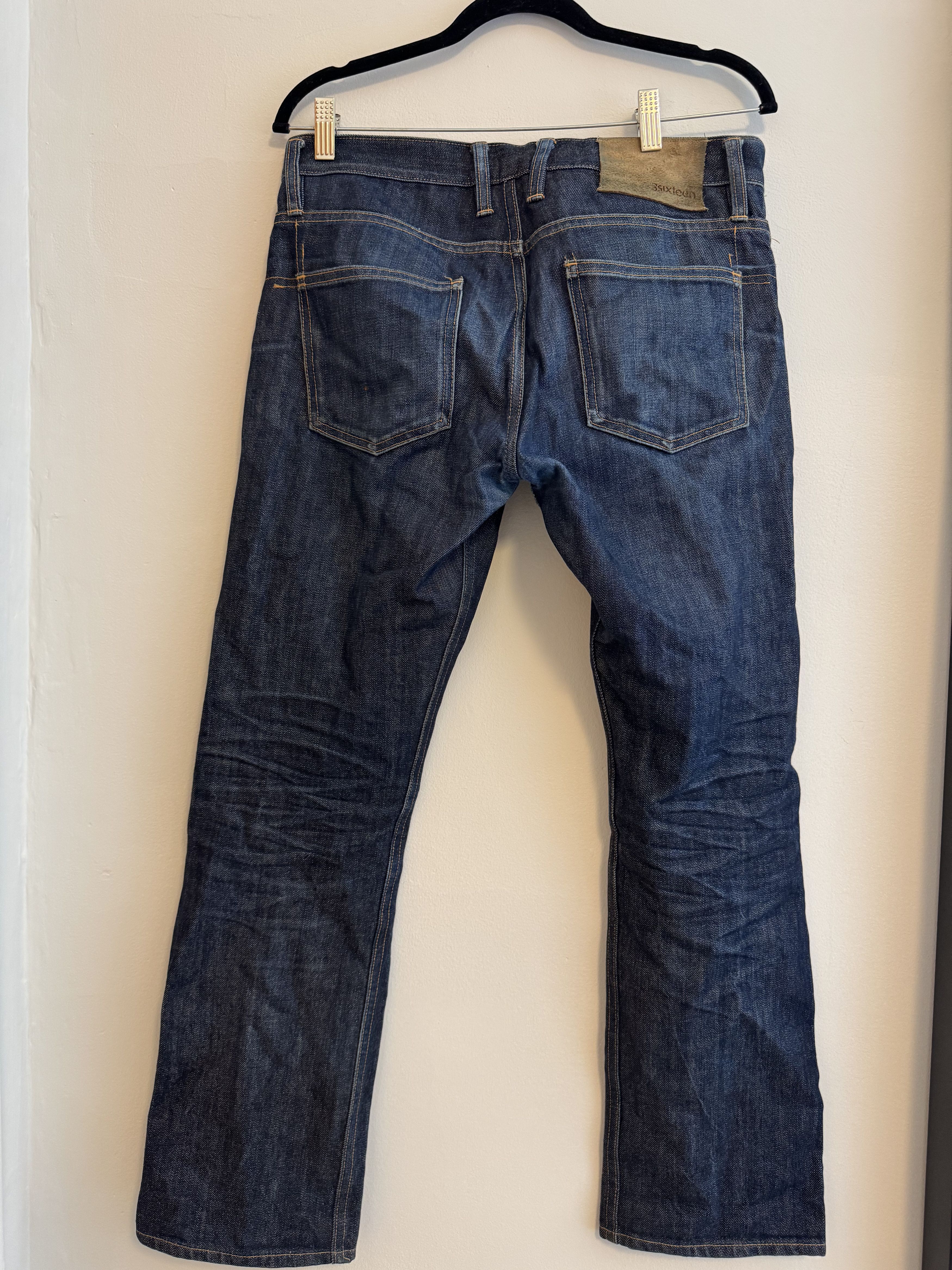 3sixteen ST-100x - Slim Tapered - Indigo Selvedge - 31 Size US 31 - 3 Thumbnail