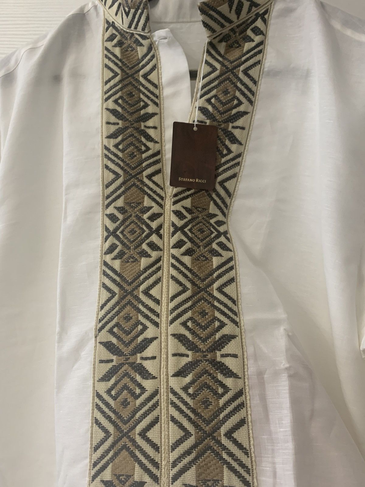 Stefano Ricci Stefano Ricci (Vintage) – Special Order Handmade Shirt Size US S / EU 44-46 / 1 - 9 Thumbnail