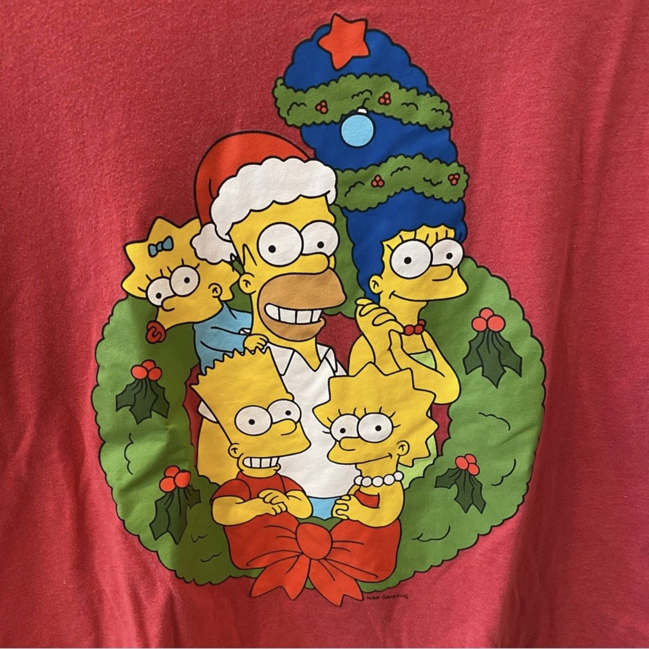 The Simpsons The Simpson’s Christmas Family TShirt XL BART Homer Size US XL / EU 56 / 4 - 2 Thumbnail