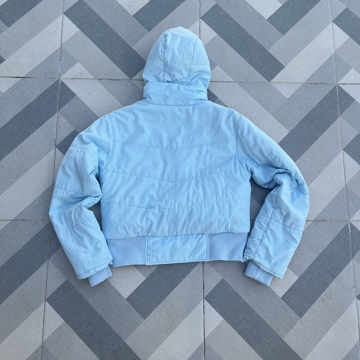 Nike × Vintage Vintage Nike Puffer Crop Puffer Jacket Size M / US 6-8 / IT 42-44 - 12 Thumbnail