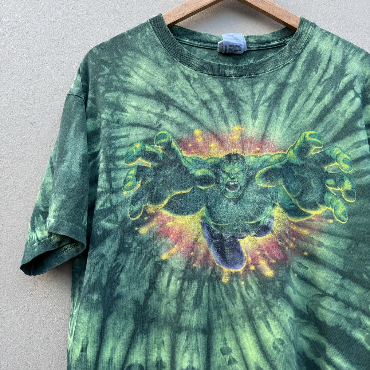 Marvel Comics × Vintage Vintage marvel hulk 2000s tshirt Size US XL / EU 56 / 4 - 2 Thumbnail