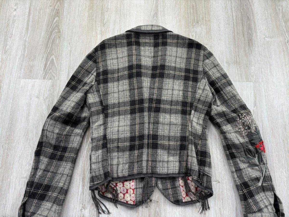 Japanese Brand × Marithe + Francois Girbaud Womens blazer Marithe Francois Girbaud Size 48 Color Gray Size M / US 6-8 / IT 42-44 - 11 Thumbnail