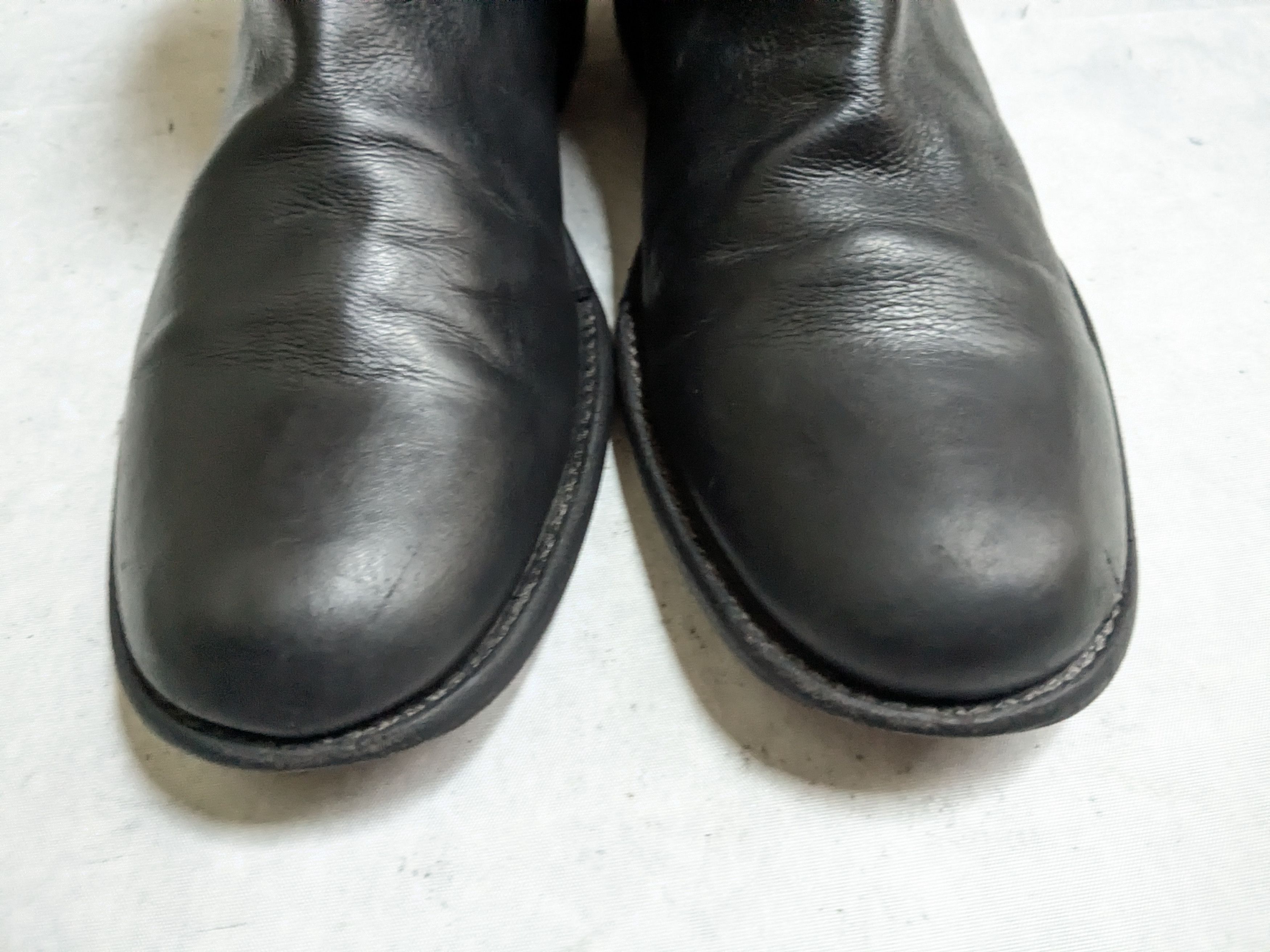 Frye Frye Harness Black Leather 10 D Leather Buckle Belted Size US 10 / EU 43 - 3 Thumbnail