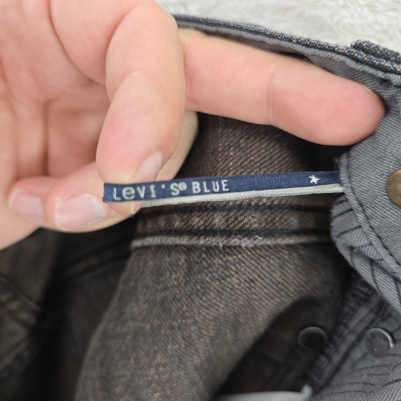 Levi's Vtg Levis Blue Star Jeans Men's 32x34 (Fits 34x33) Denim Size US 34 / EU 50 - 5 Thumbnail