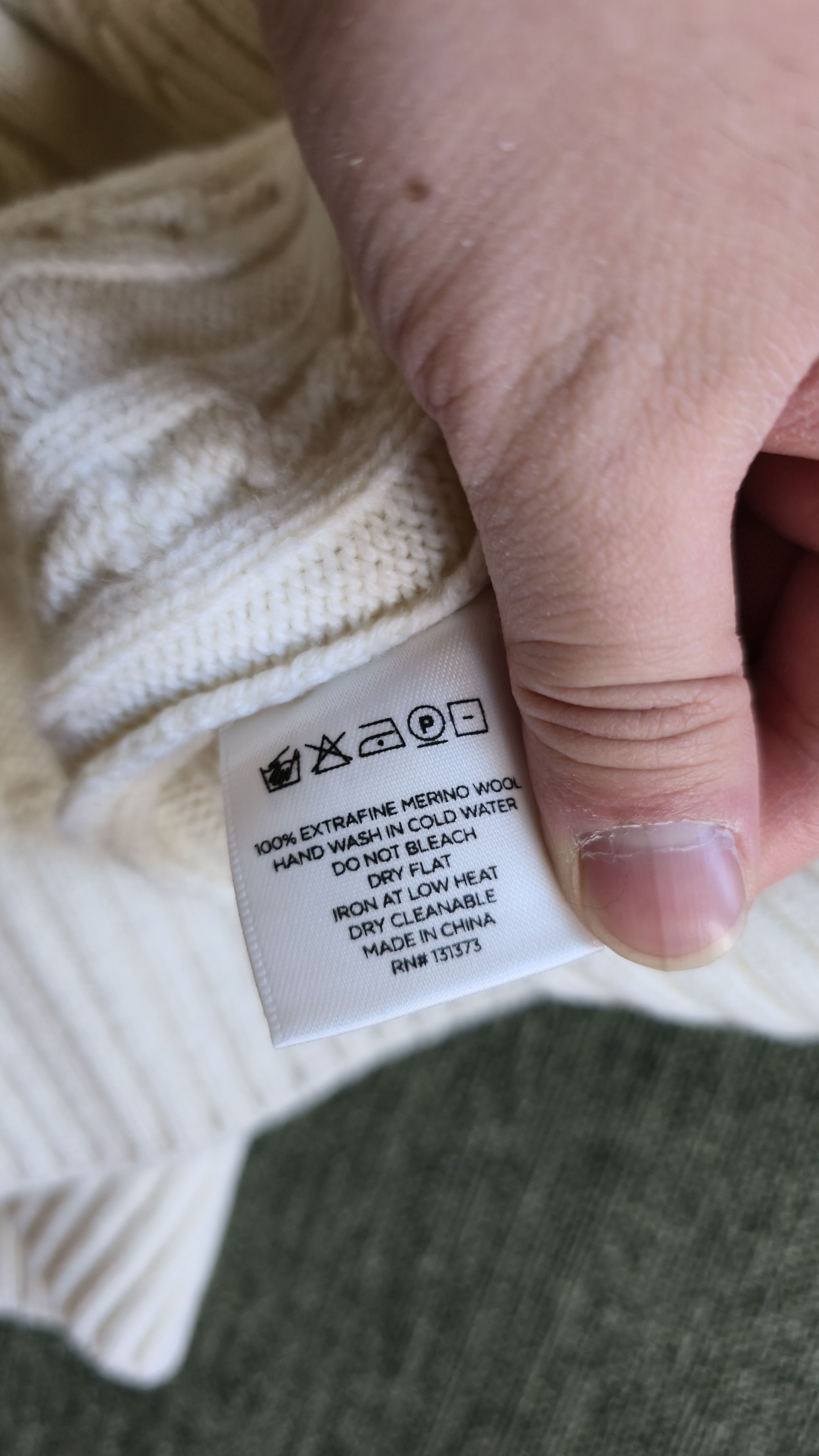 Saturdays NYC Saturdays Merino Cable Knit Size US S / EU 44-46 / 1 - 3 Thumbnail