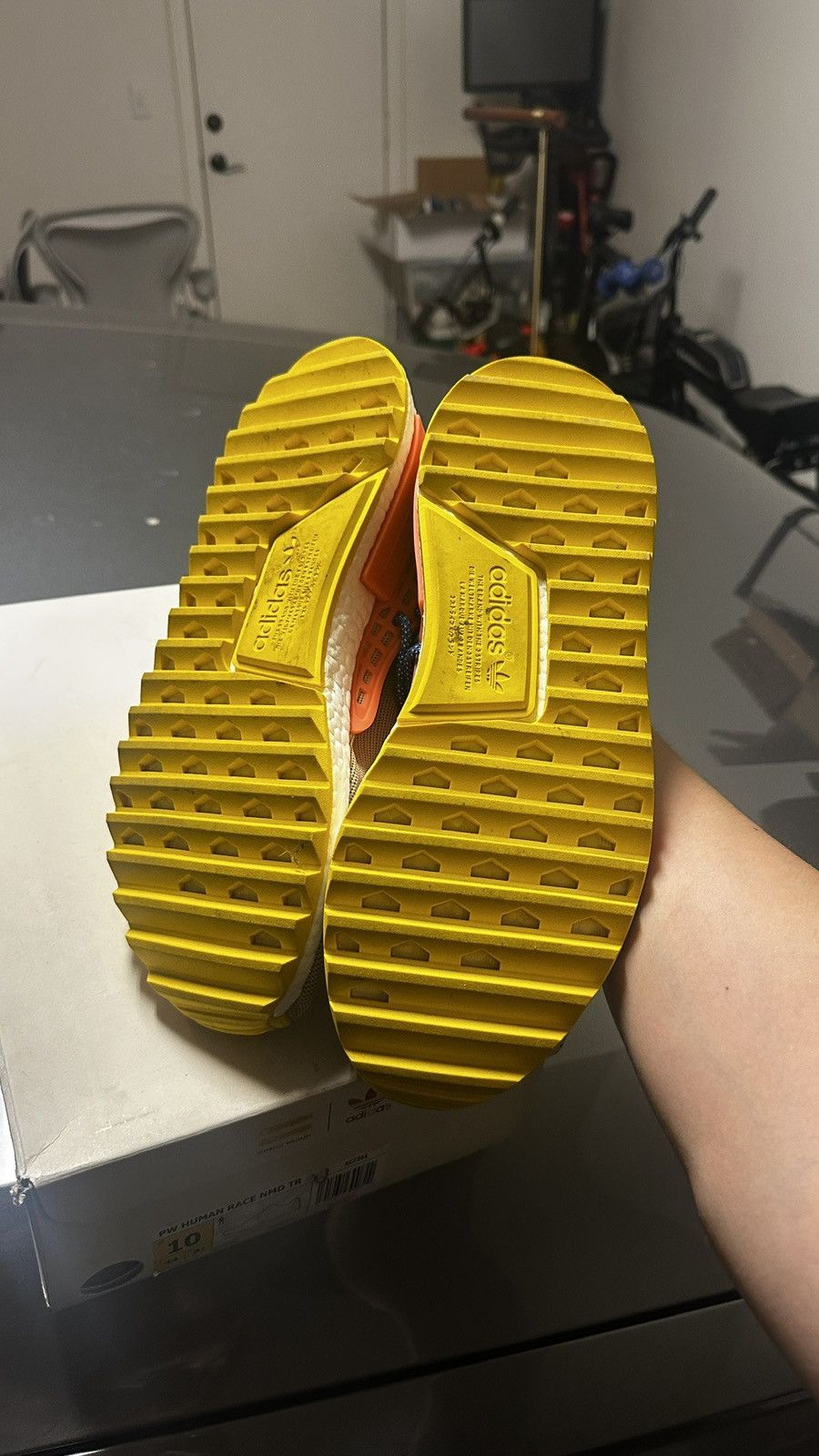 Adidas × Pharrell adidas Pharrell Williams Human Race NMD Trail Men’s Size 10 Size US 10 / EU 43 - 5 Thumbnail
