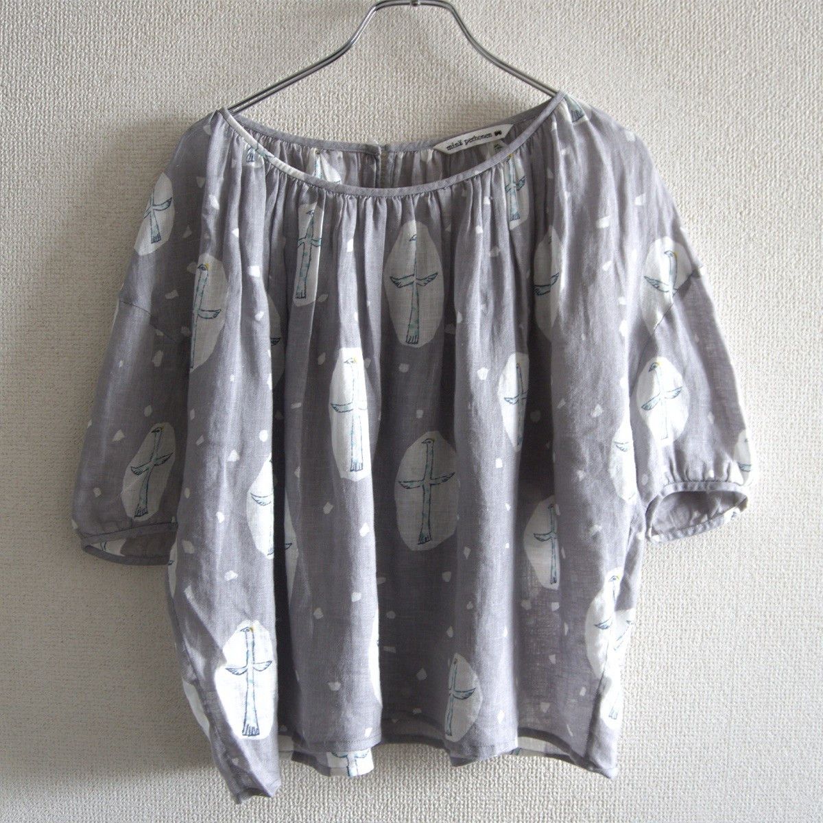 mina perhonen mina perhonen Cross Bird Textile Blouse Size 38 Size US XXL / EU 58 / 5 - 1 Thumbnail
